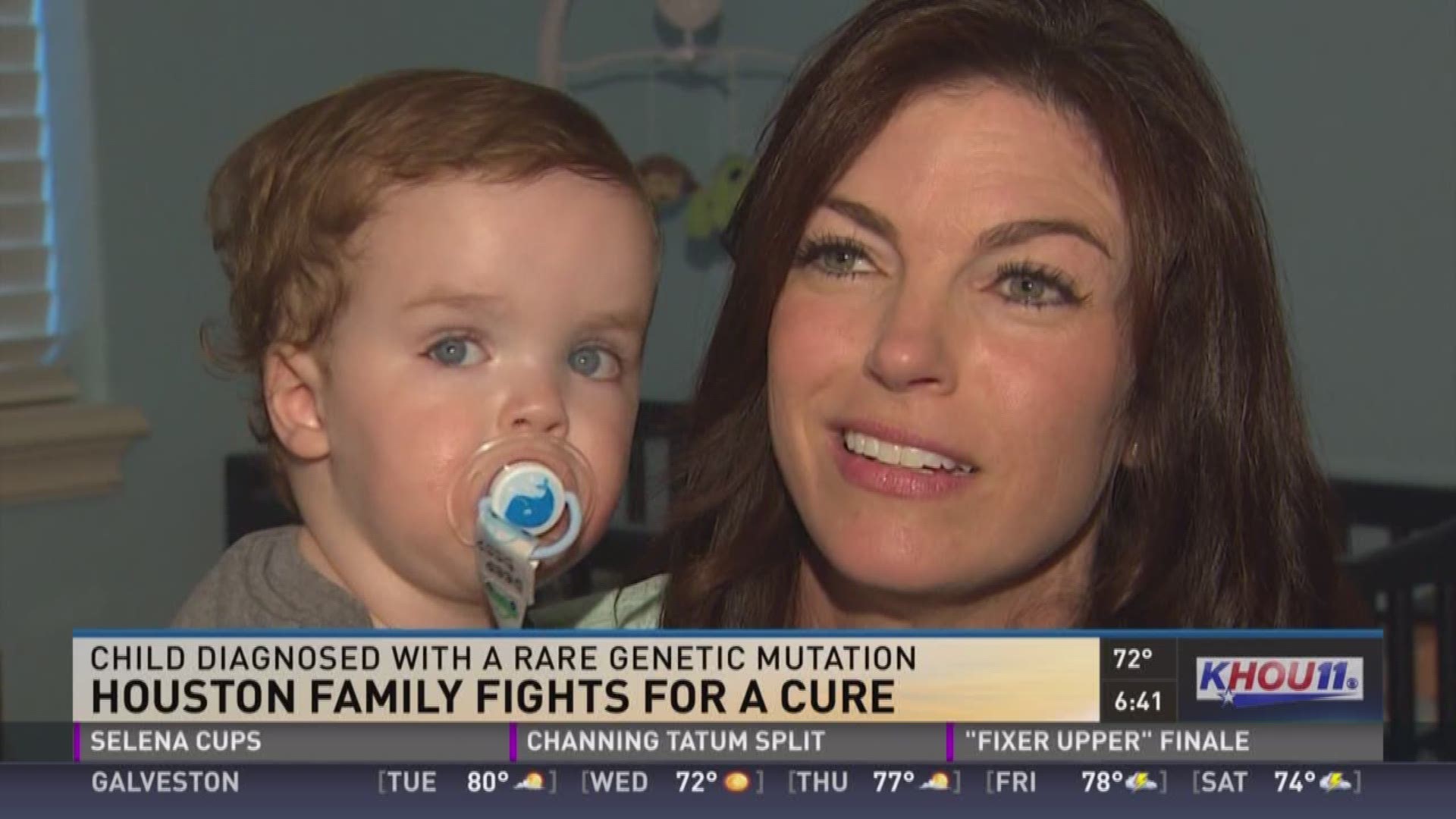 A Houston boy is taking part in a global study after being diagnosed with a rare genetic mutation. It's a story close to KHOU 11 Meteorologist Chita Craft.