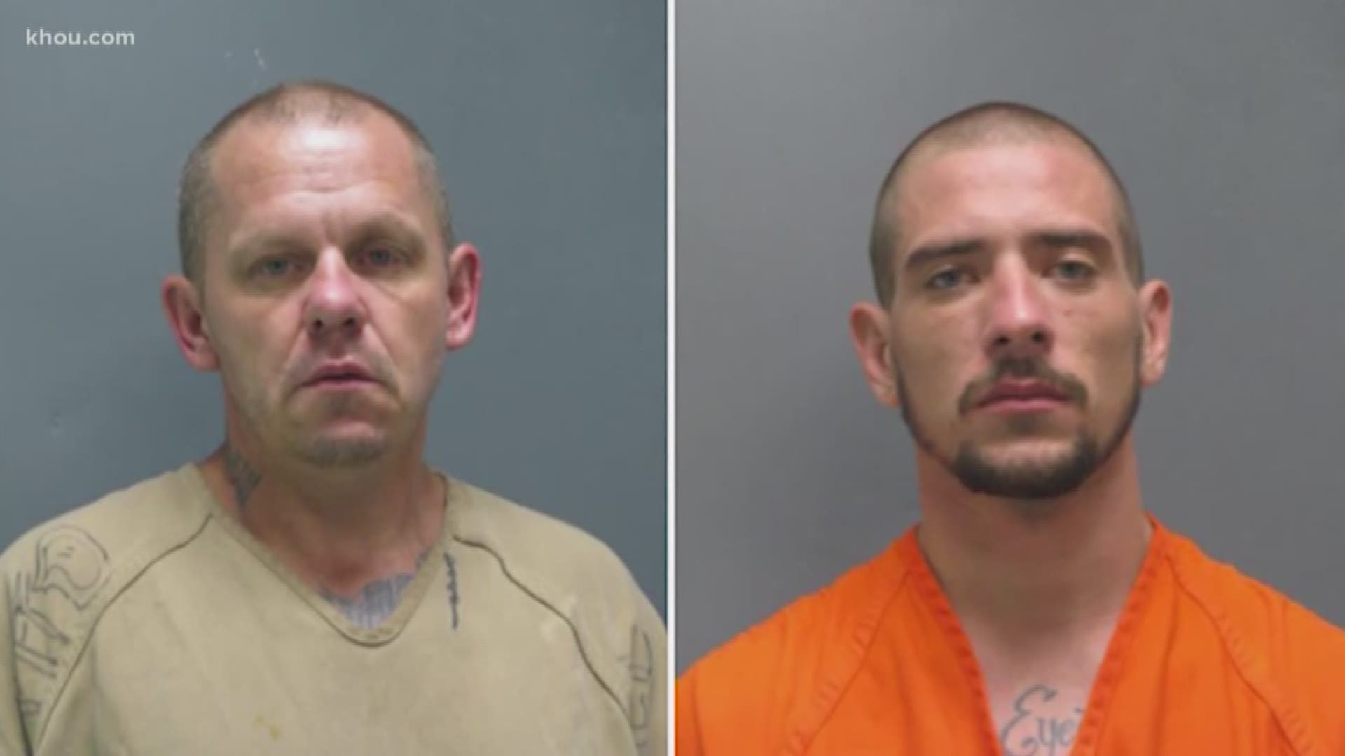 Two inmates who escaped Liberty County Jail Tuesday morning have been found in Shepherd, Texas, according to the Texas Department of Public Safety.
