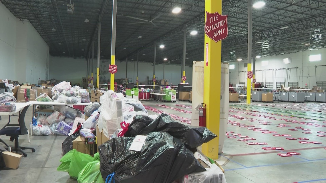 Salvation Army warehouse prepares for massive Houston-area gift distribution