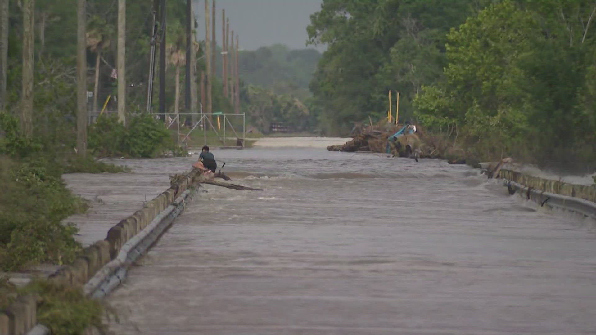 After days of heavy downpours in the Houston area, residents are on the road to recovery.