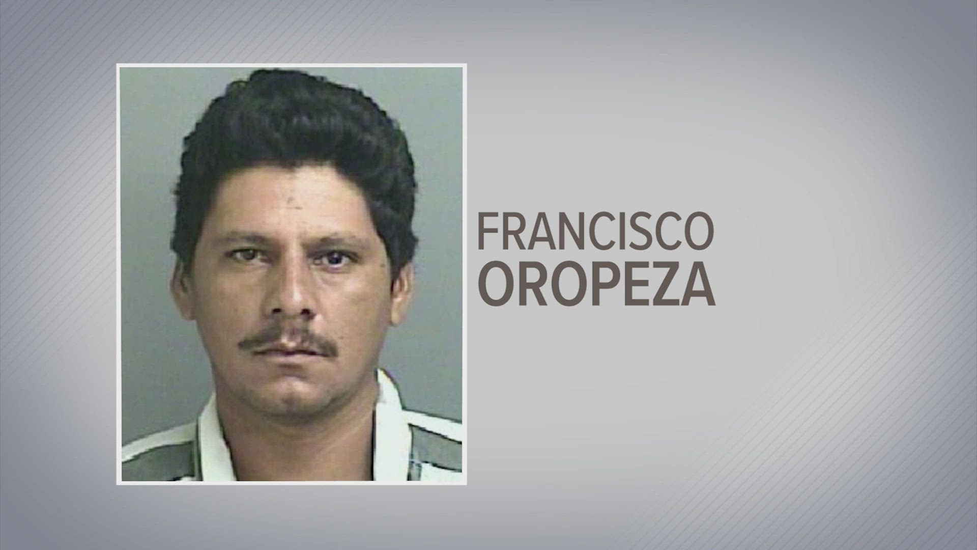 Francisco Oropeza is accused of killing five of his neighbors. It took law enforcement four days to find him after the shooting took place.