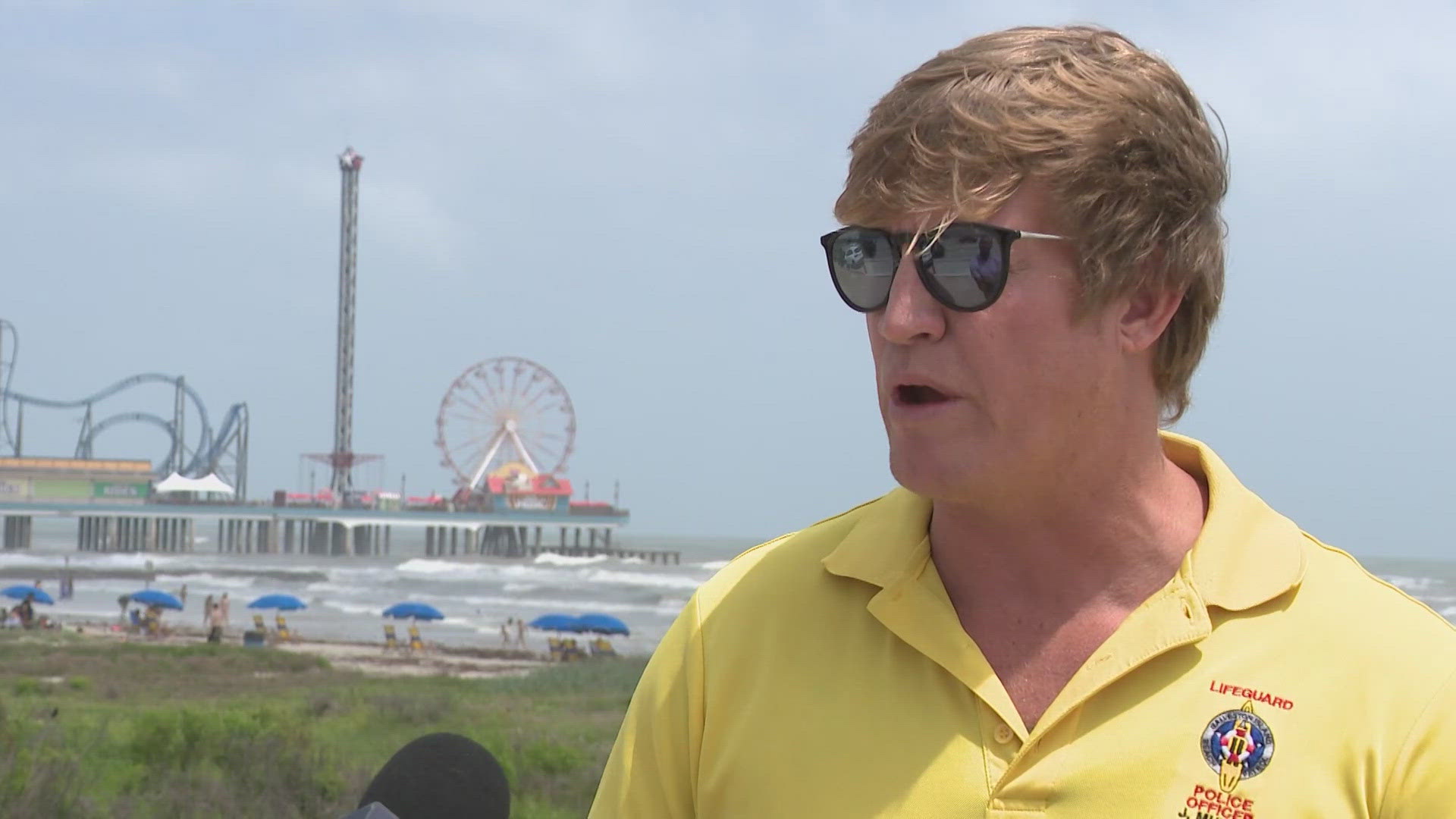 Galveston is expecting an influx of visitors for the holiday weekend. Beach patrol gives advice to stay alive if you are caught in a rip current.