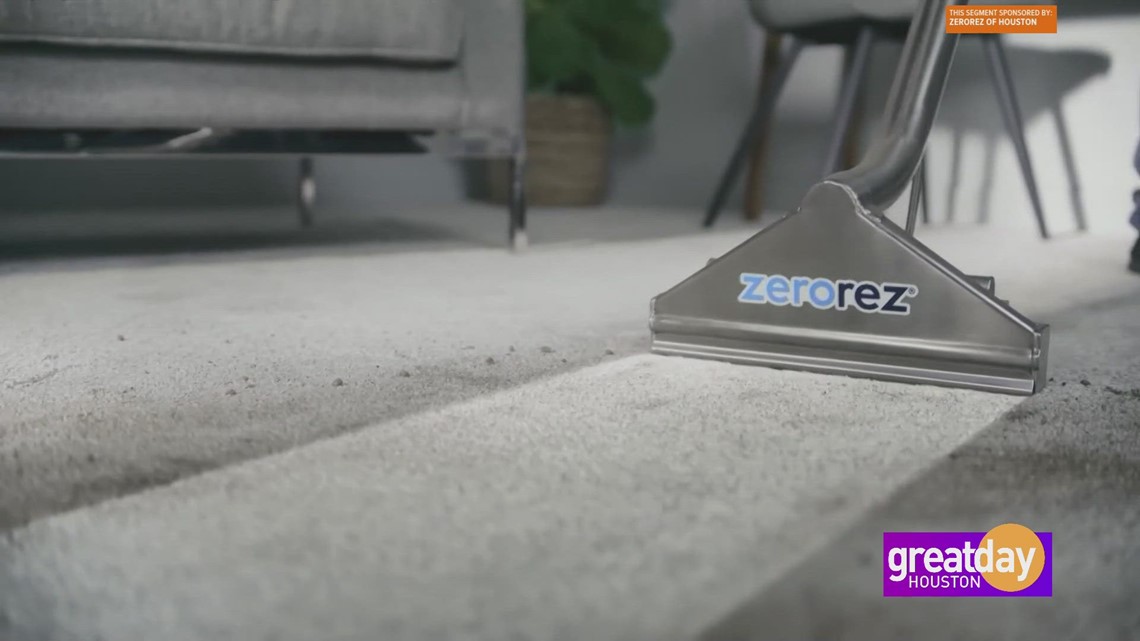 Zerorez of Houston can help get rid of tough stains and odors caused by