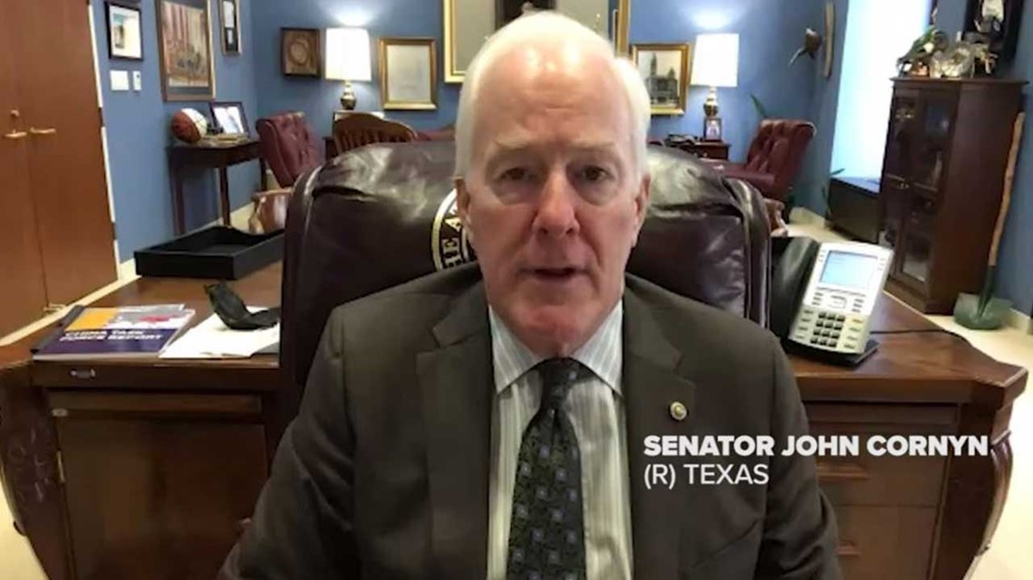 Sen. John Cornyn discusses Trump impeachment, Biden's immigration policy