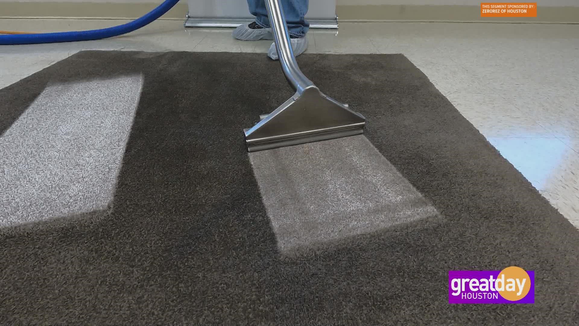Kyle Peterson, General Manager of Zerorez of Houston, shares how Zerorez can clean your floors without any toxic chemicals or detergents