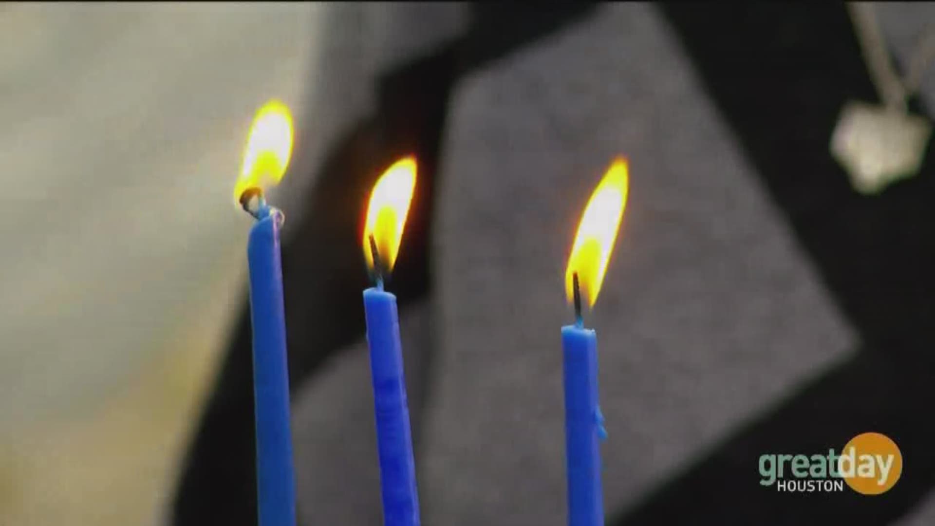 Rabbi Amy Weiss discussed traditions of Hanukkah