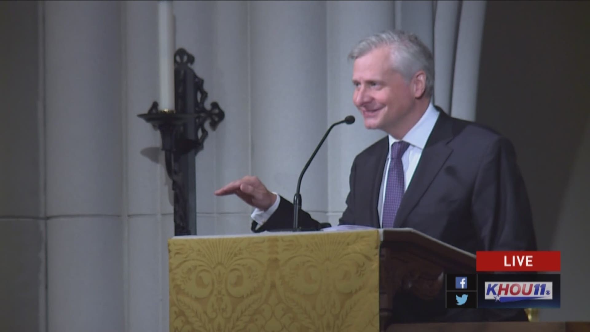 Historian Jon Meacham delivered an honest and powerful eulogy during Barbara Bush's funeral.