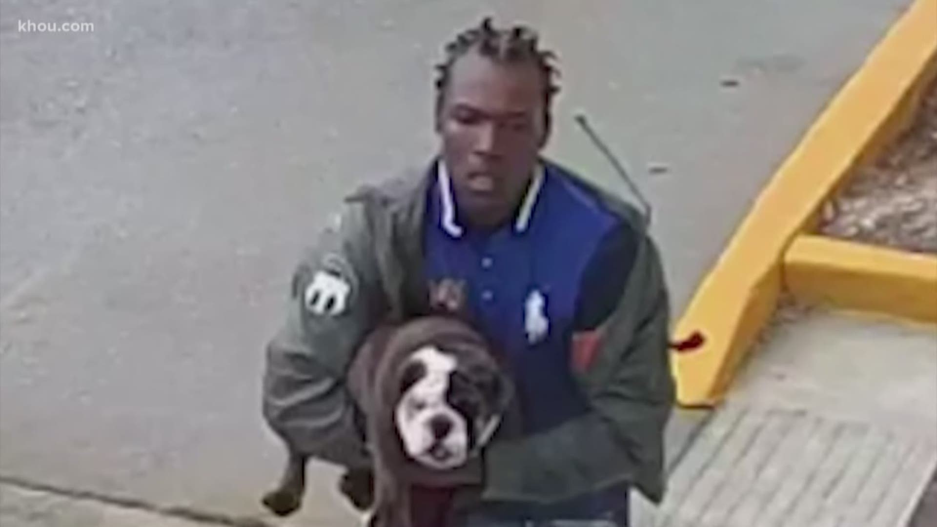 Do you recognize this man? Police said he met up with a breeder, and after inspecting the dog, he ran off with it.