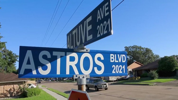 Deer Park switches street in honor of Astros' World Series run