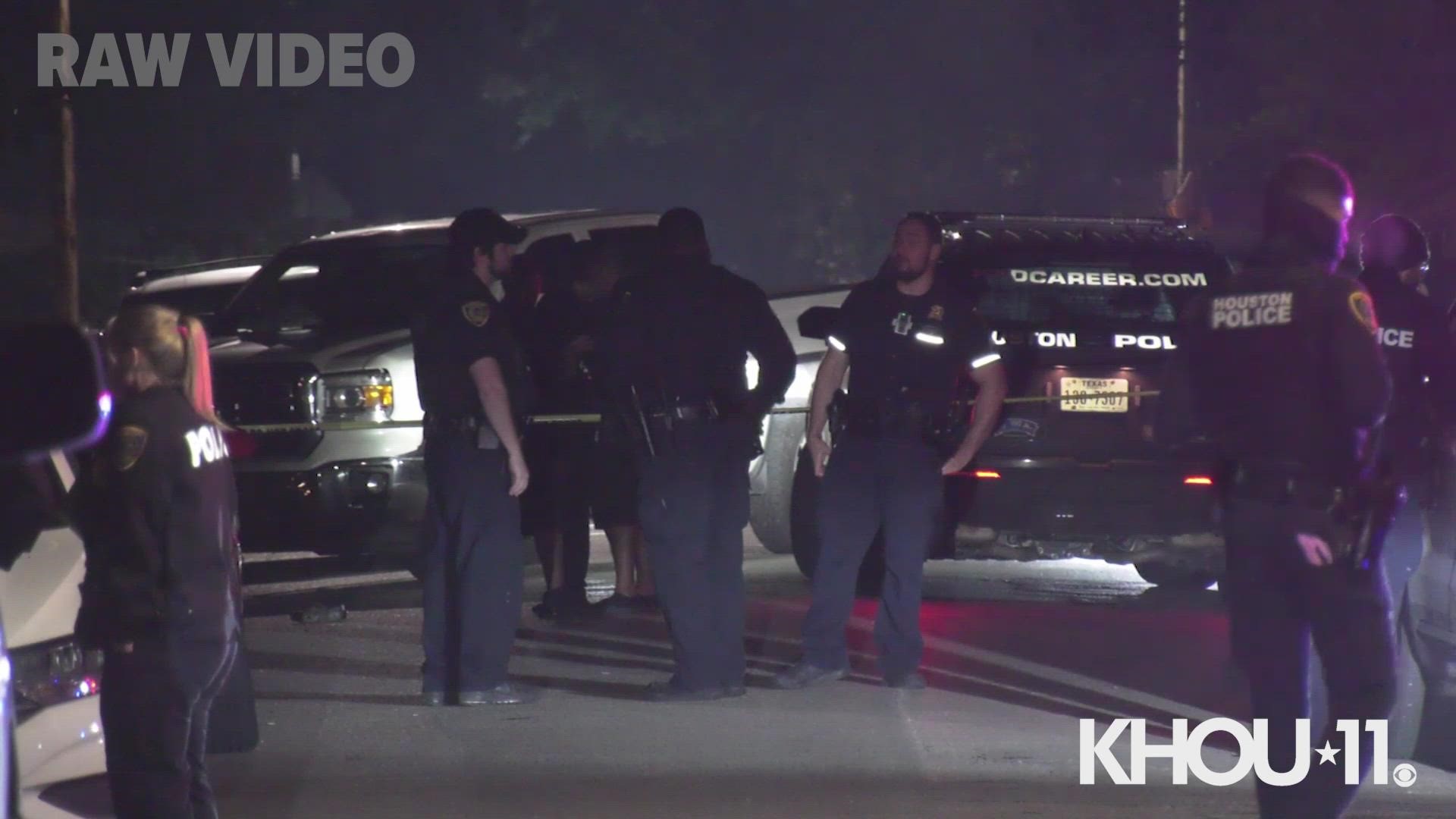 Houston police are investigating a fatal shooting that happened during a block party.