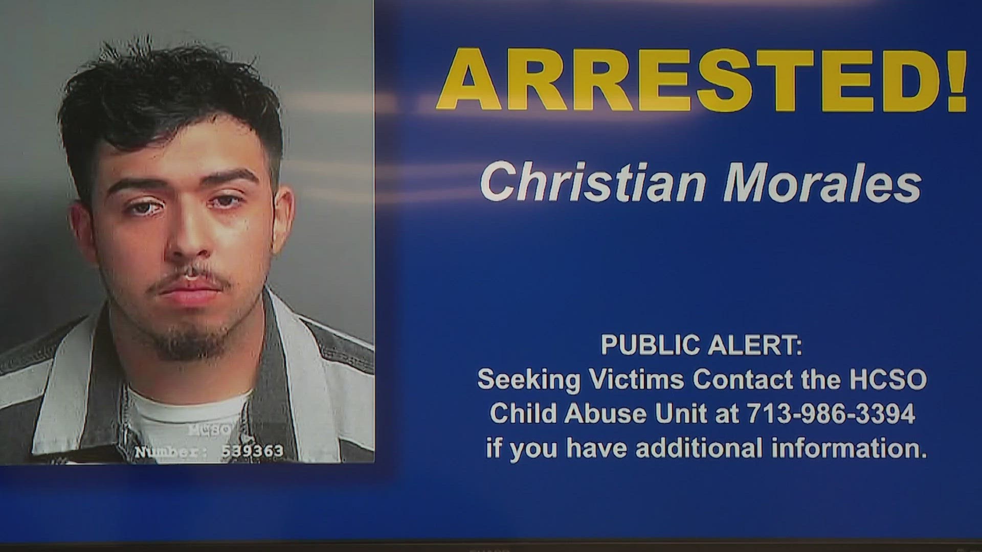 The sheriff called Christian Morales a dangerous predator.