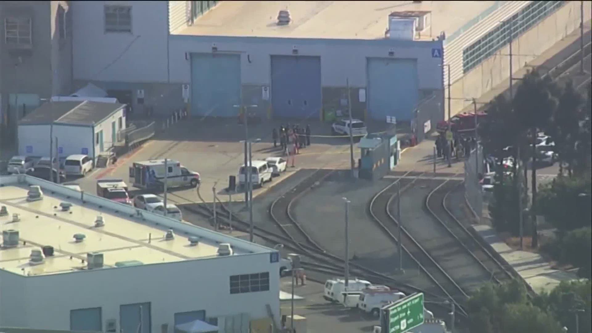 Authorities say the shooting took place Wednesday in San Jose at a transit control center that stores trains and has a maintenance yard.