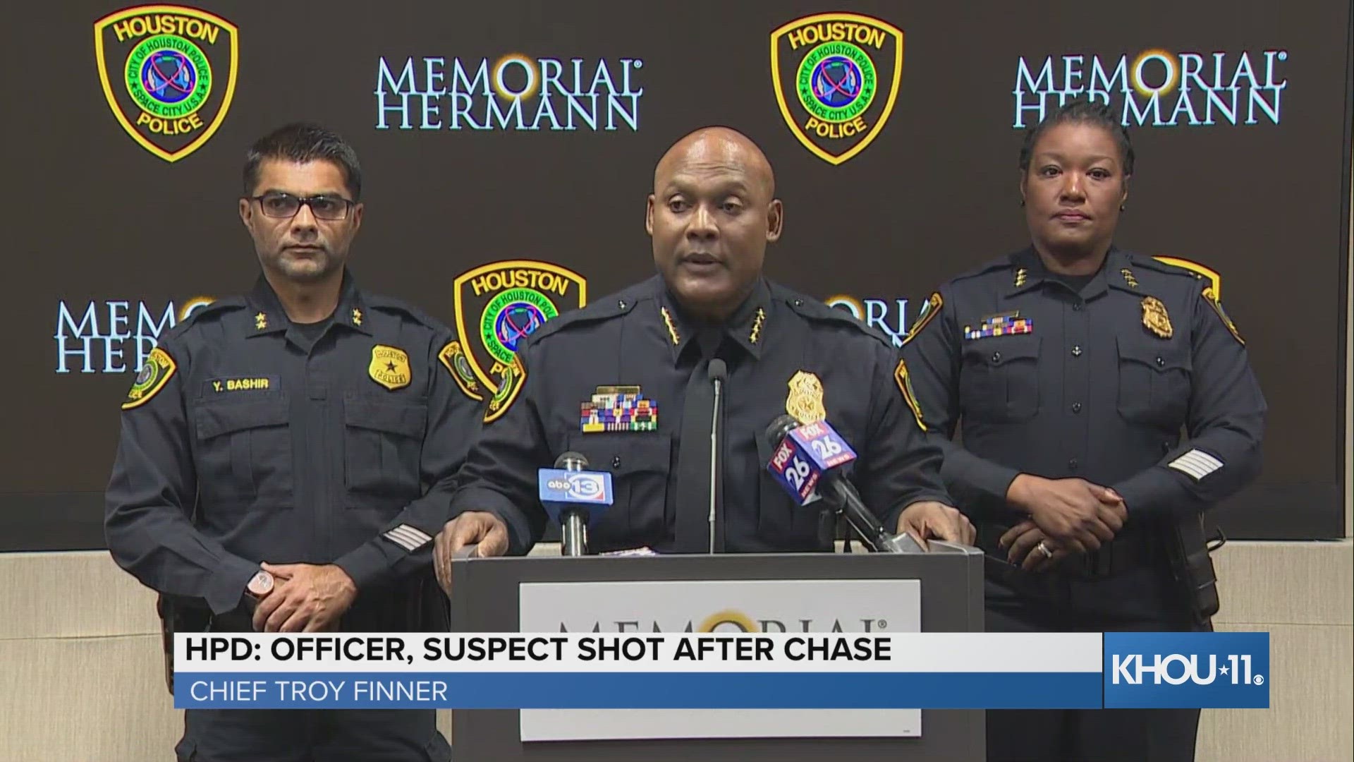 HPD Chief Troy Finner Gives Update After Suspect Killed In Shootout On ...