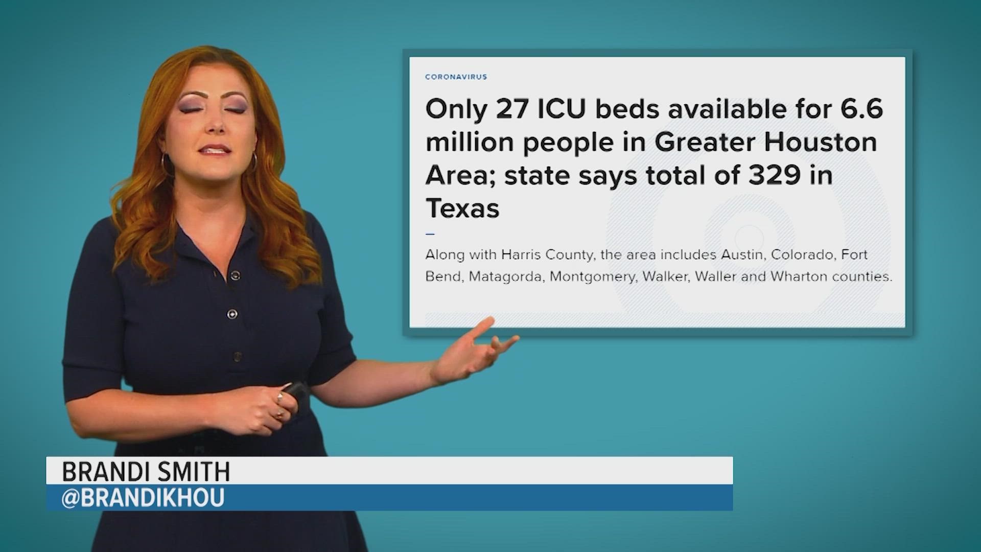 As of Aug. 10, the weekly average shows 100 percent of Phase 1 ICU beds in the Med Center are full and 35 percent of those are COVID-19 patients.