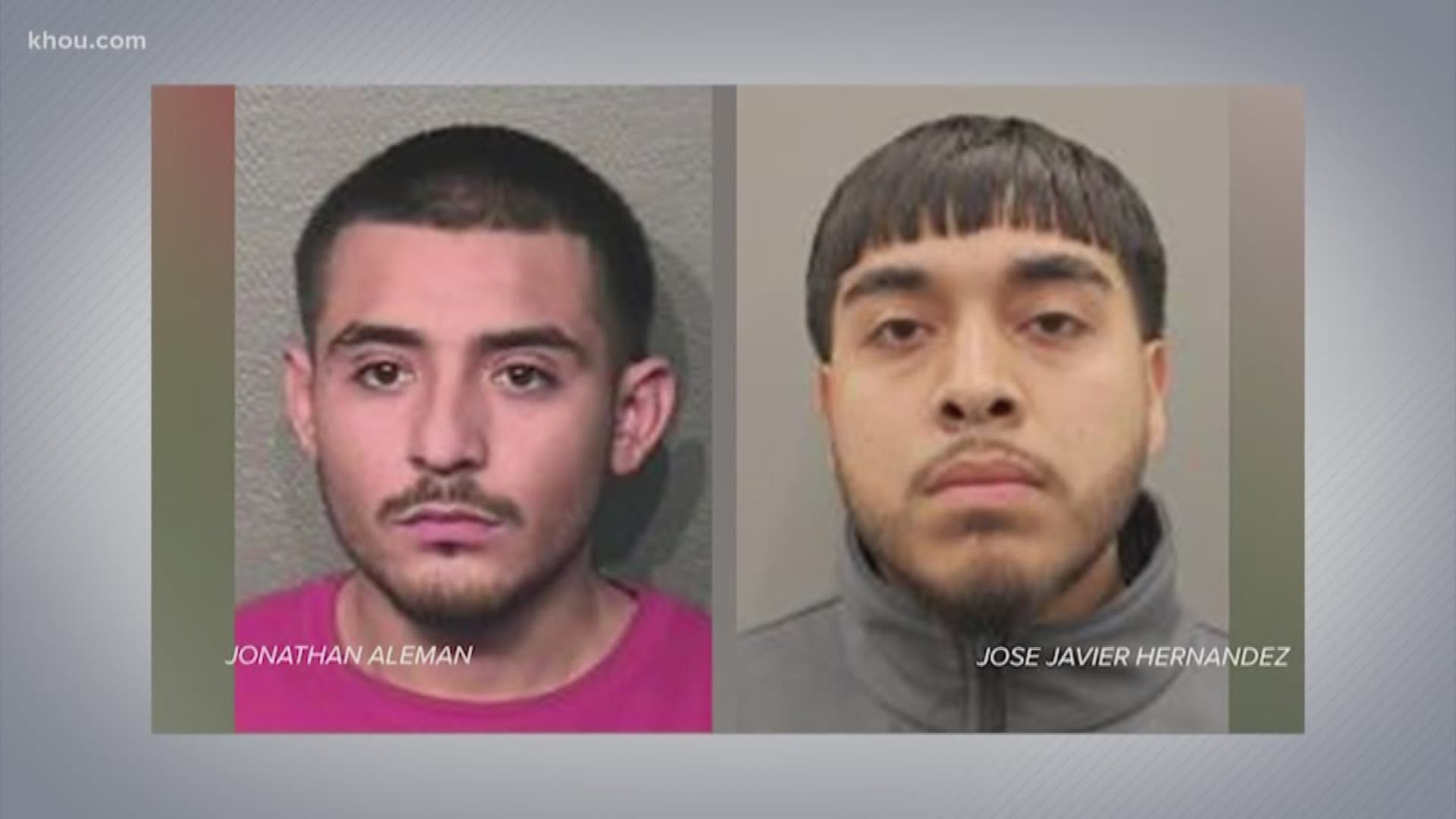 Houston police have arrested at least two suspects in connection to last year's rush-hour shooting that killed two people on I-10.