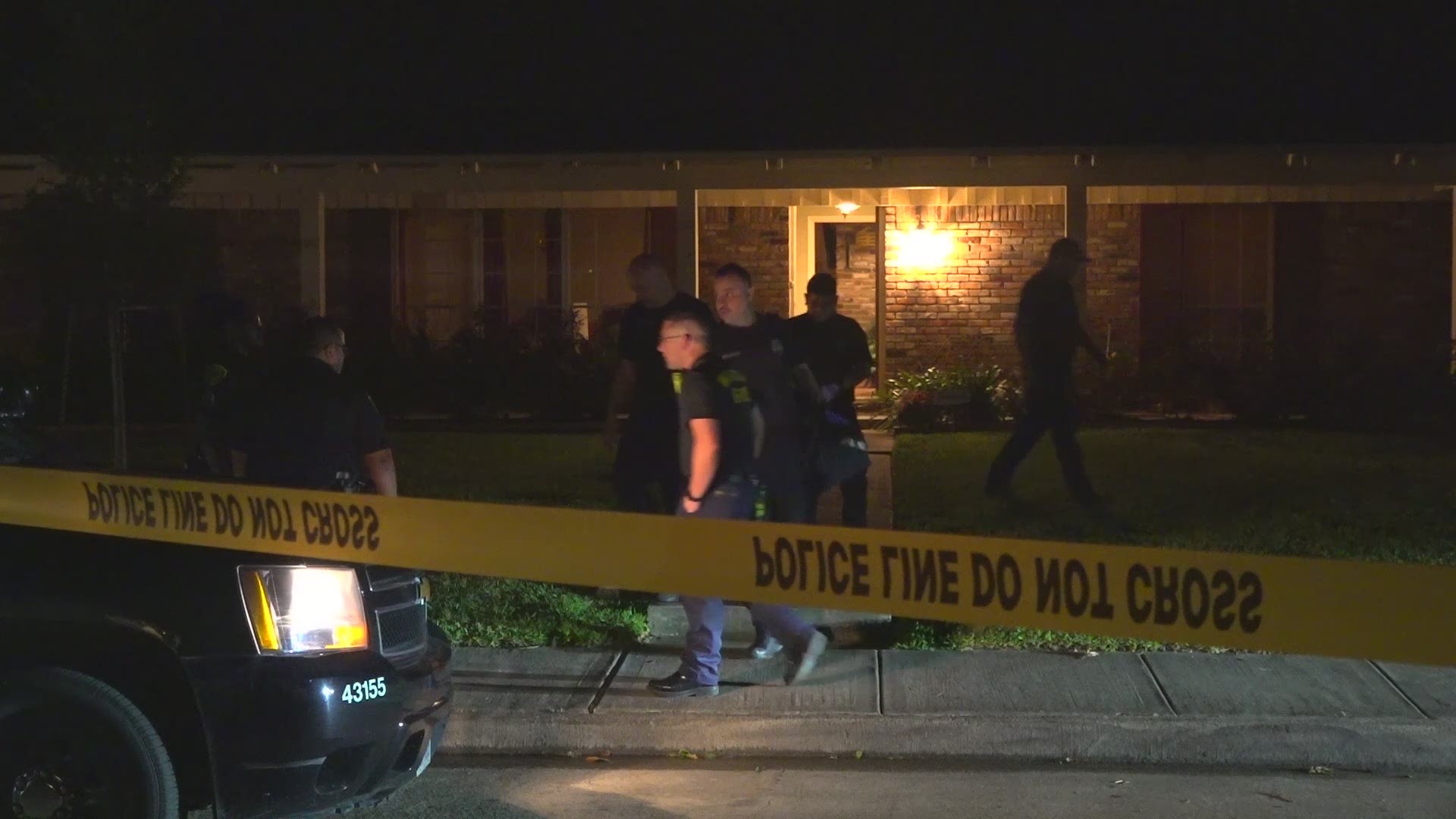 Houston homicide detectives said a husband and wife shot and killed a man who broke into their home. They found the man in their backyard.