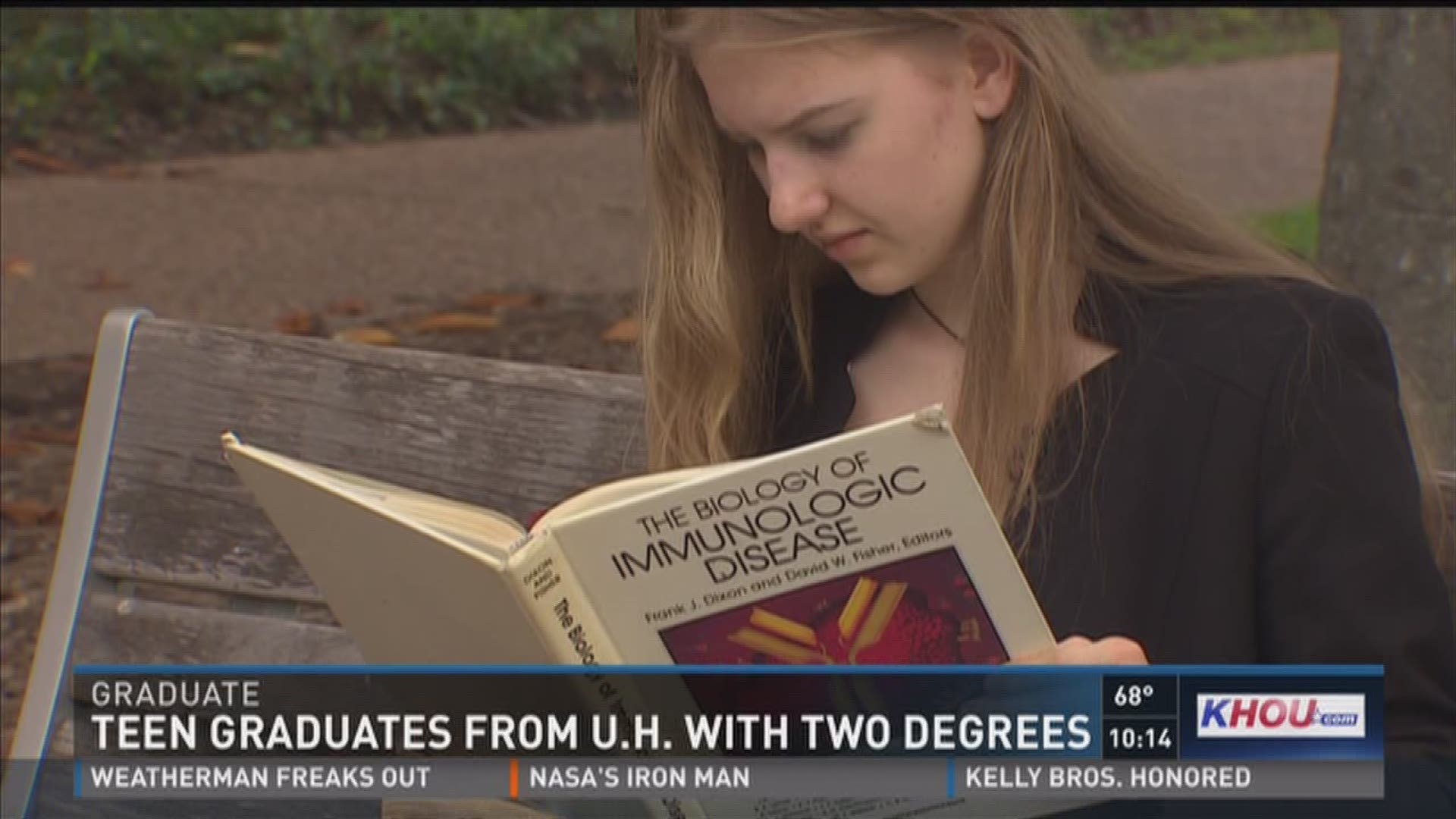 17-year-old Graduates From UH With Two Degrees | Khou.com