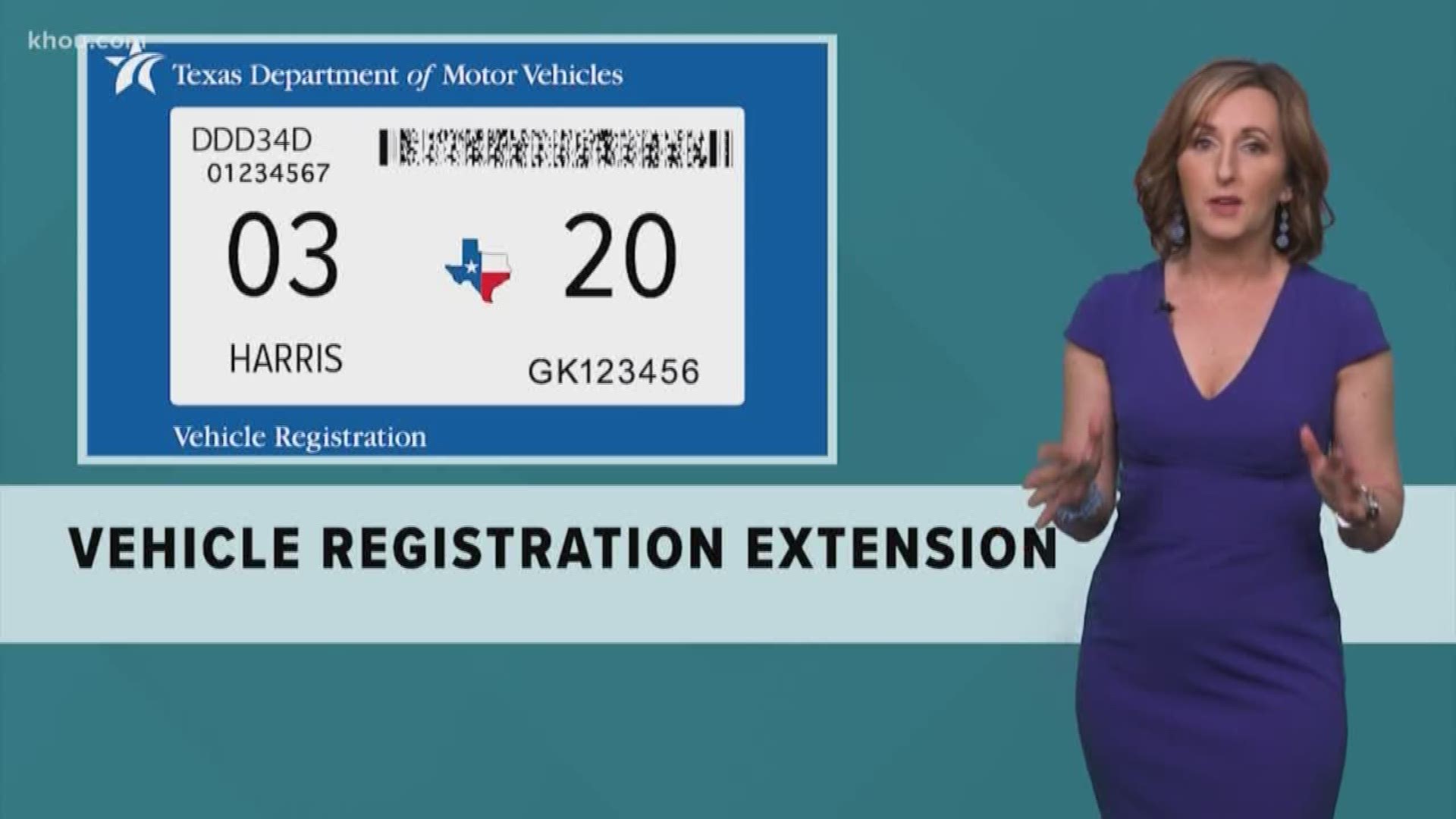 Coronavirus In Texas State Gives Break On Expired Registration Khou Com