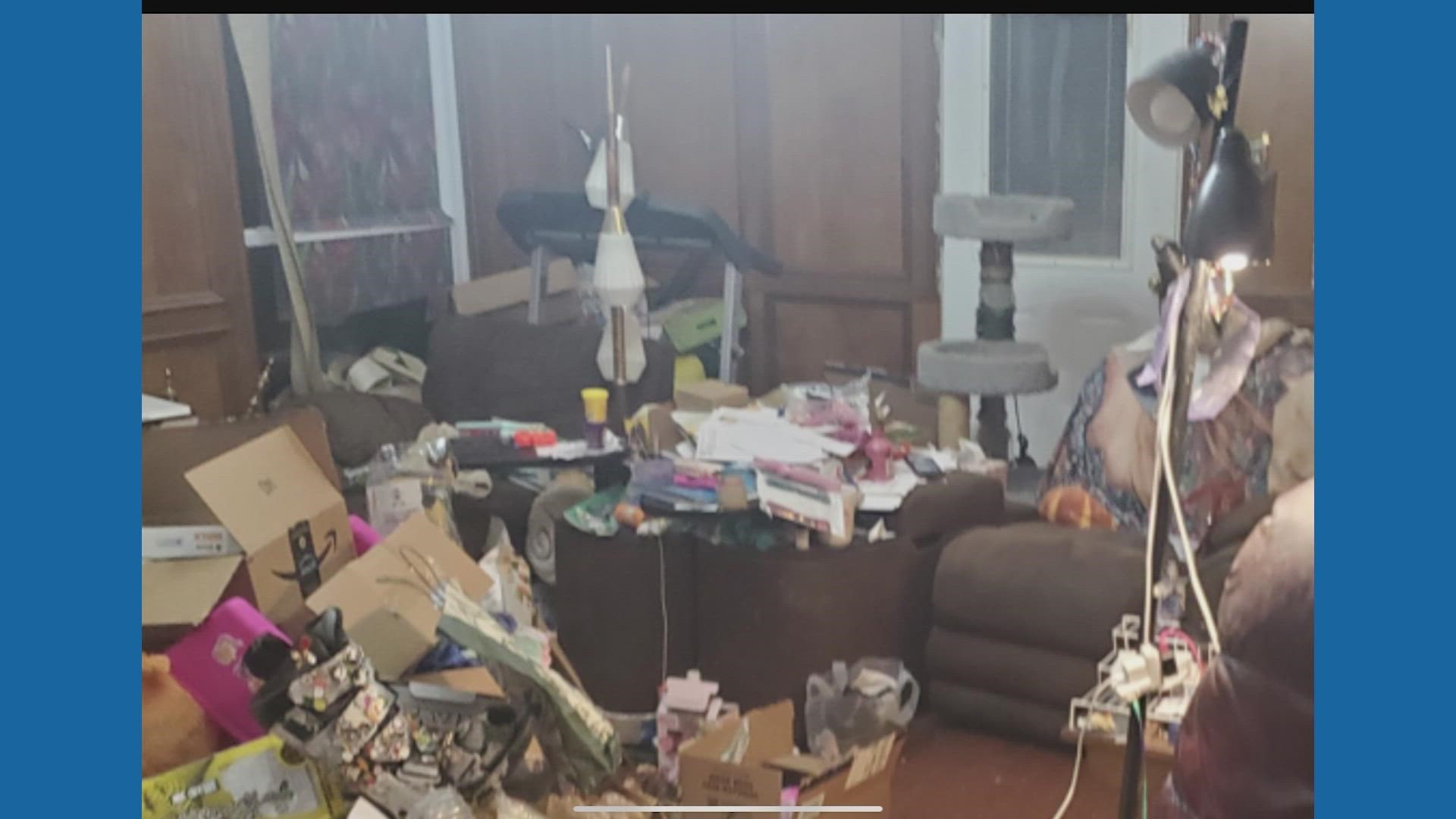 Authorities say they rescued a 7-year-old girl from dangerous and deplorable conditions during an undercover operation at a home in Spring.