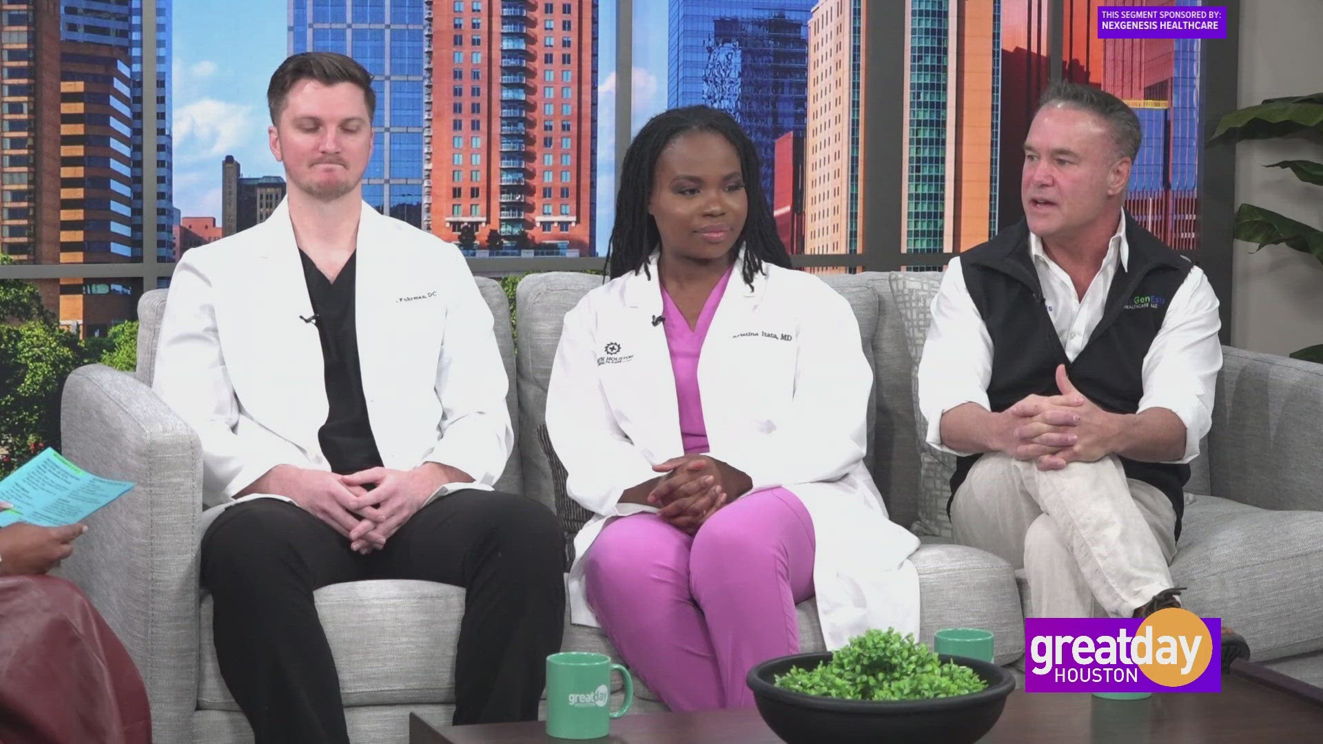 NexGenEsis Healthcare specializes in helping your body heal itself without surgery and medication.
