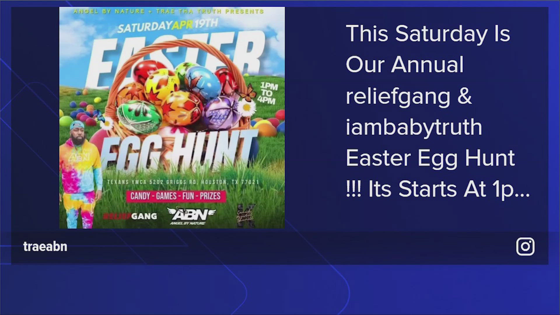Here's a look at some of the Easter celebrations going on around Houston this weekend.