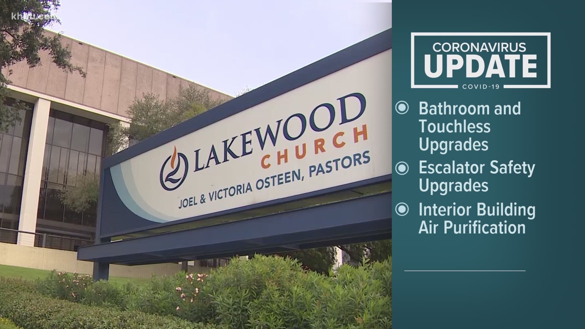 In-person worship will begin on Oct. 18 at Lakewood Church in Houston.