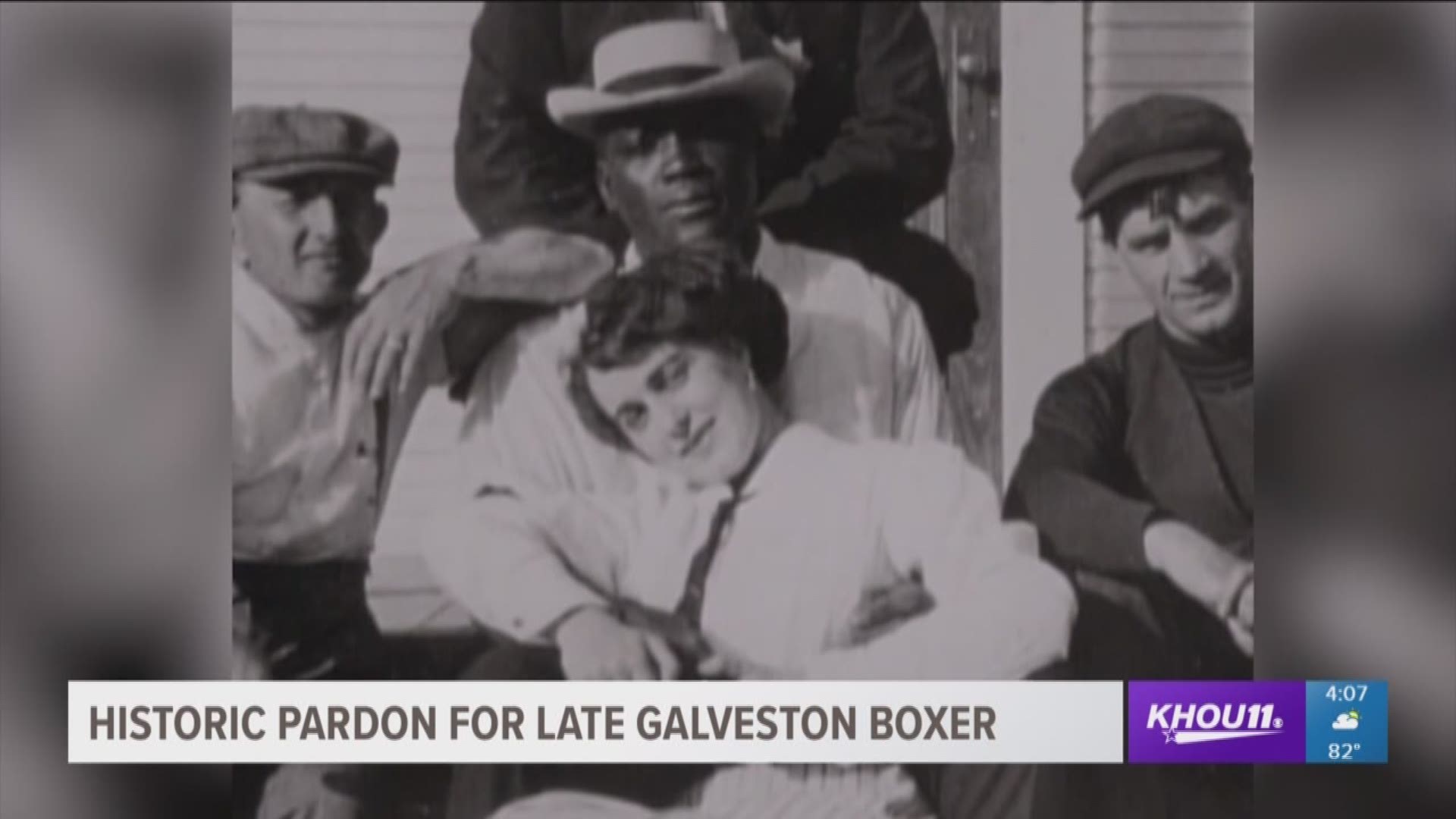 President Donald Trump has granted a rare posthumous pardon to Jack Johnson, boxing's first black heavyweight champion more than 100 years after what Trump said many feel was a racially motivated injustice.
