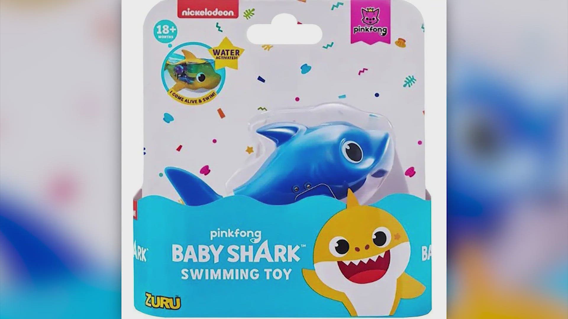 Baby Shark toy recall: Plastic fins can impale children