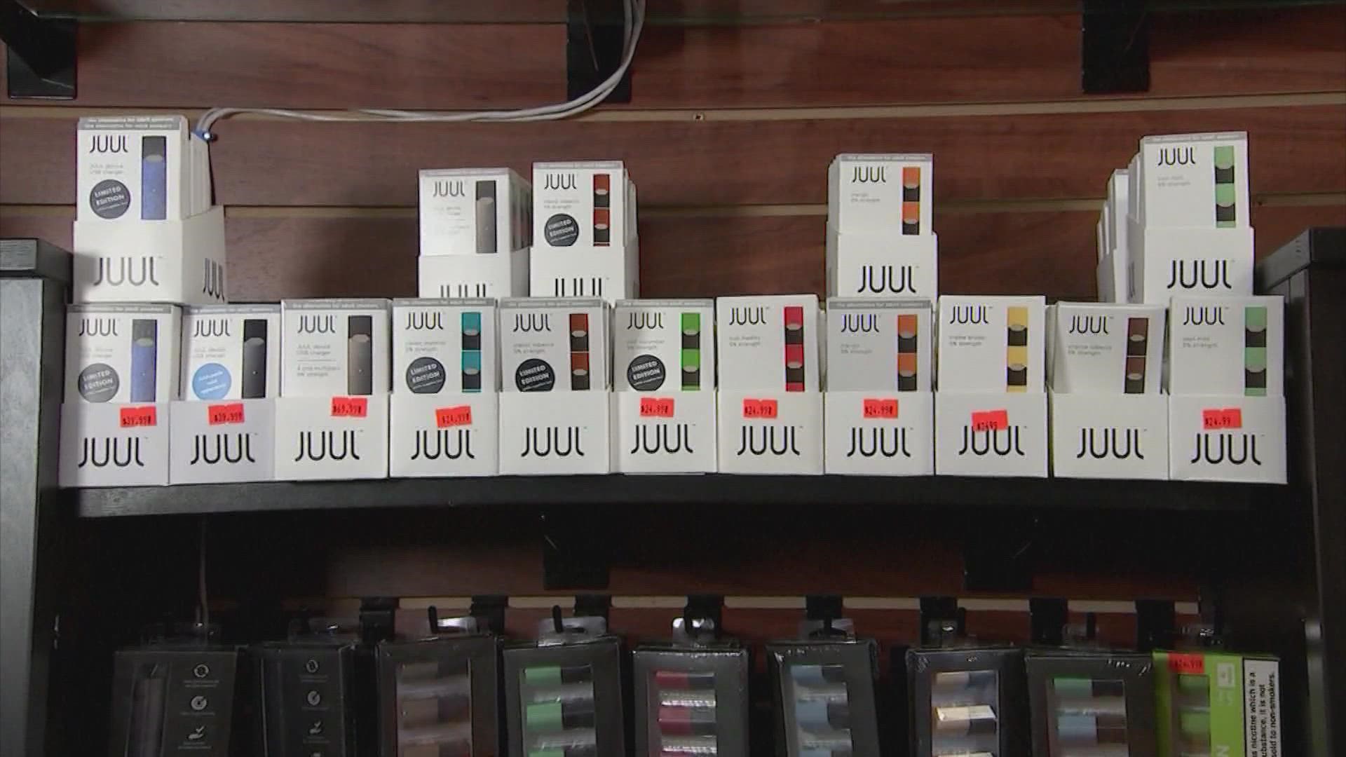 Juul e-cigarettes can no longer be sold in the U.S. The FDA considered the ban on the popular vaping brand a major step toward slowing the surge of young smokers.