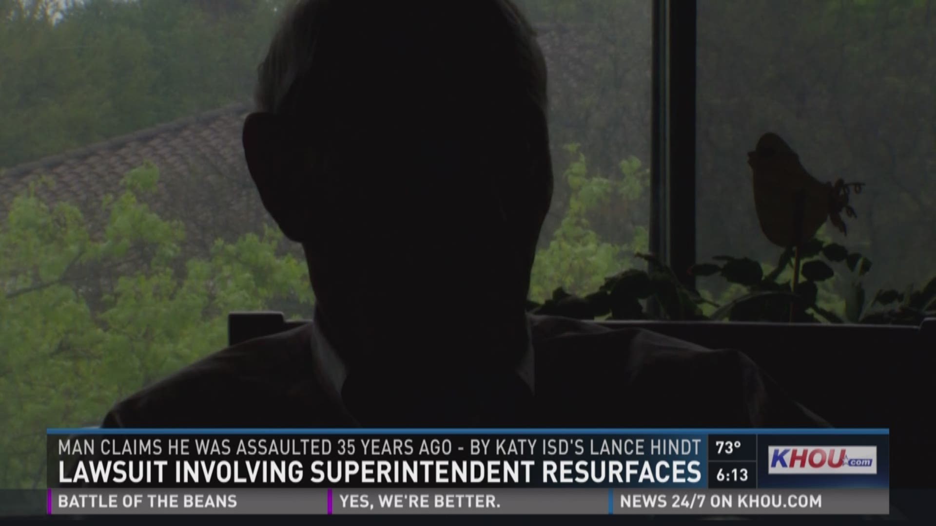 A man has come forward, claiming he was assaulted 35 years ago by Katy ISD superintendent Lance Hindt.