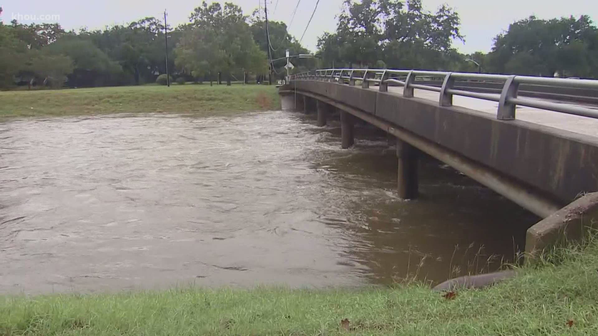 Some residents of the Meyerland area and county officials are crediting the widening of Brays Bayou and new bridges with helping keep the water down.