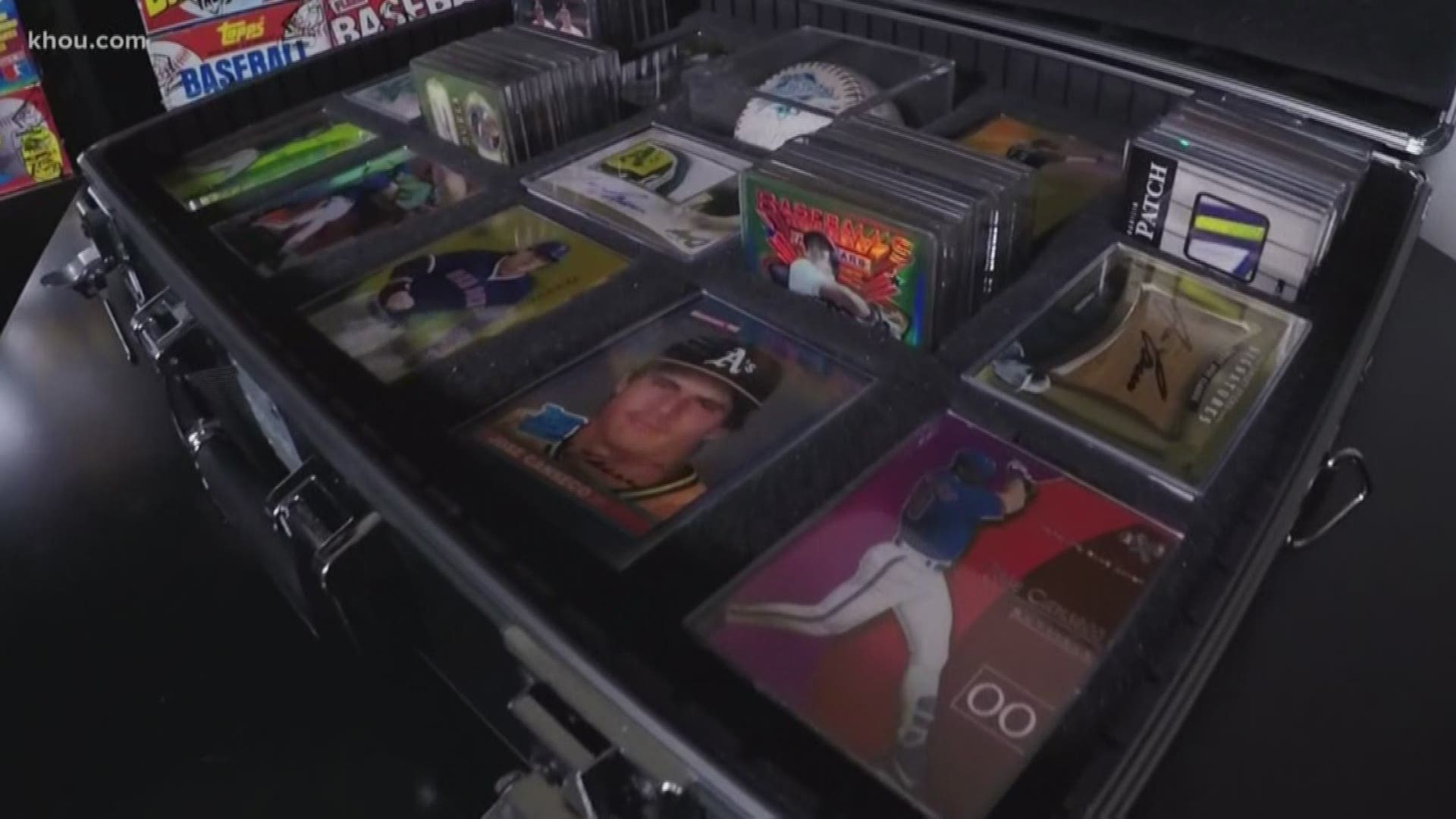 A Tomball man who collected more than 5,000 Jose Canseco cards chronicles his hobby in a new book.