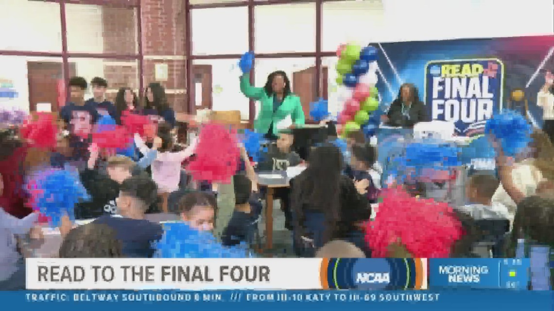 Read to the Final Four | Sweet 16 announced at Burchett Elementary school in Spring