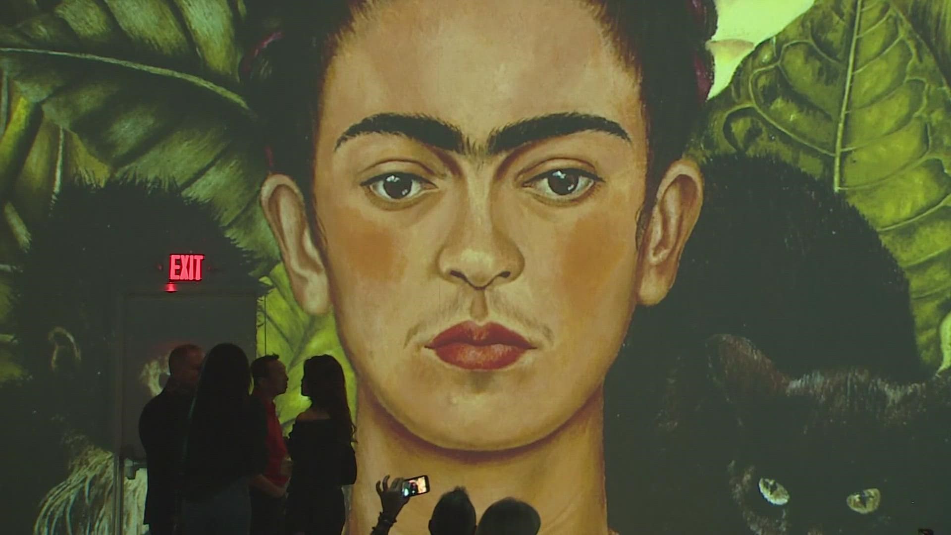 “This experience is about her art, her love, and her family so it's a very complete exhibition," Frida Kahlo's great-grandniece Mara De Anda said.