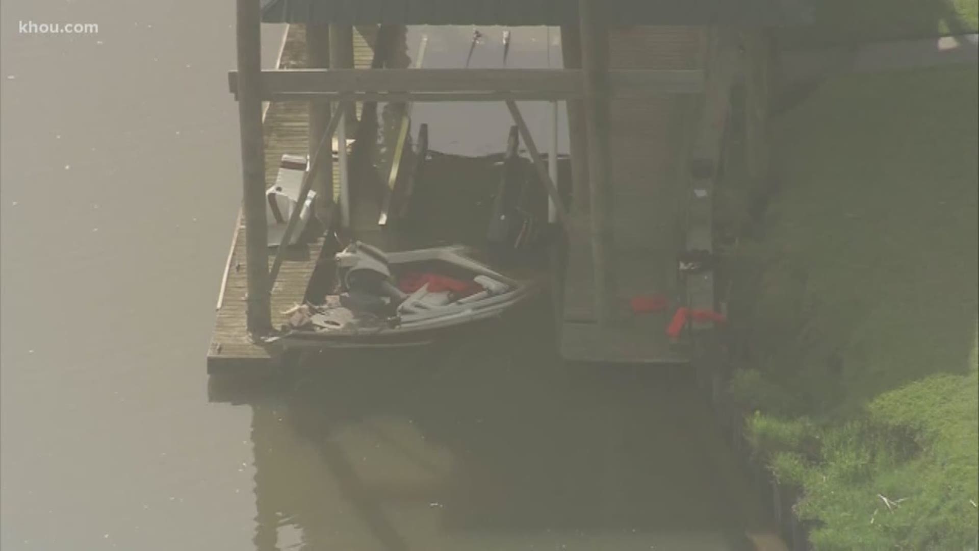 One person went missing and two people were injured in a boating crash in east Harris County late Sunday, Sheriff Ed Gonzalez said in a Tweet.
