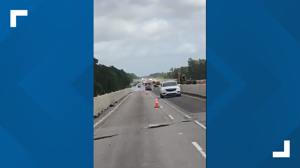 I10 reopen in both directions between Beaumont and Winnie