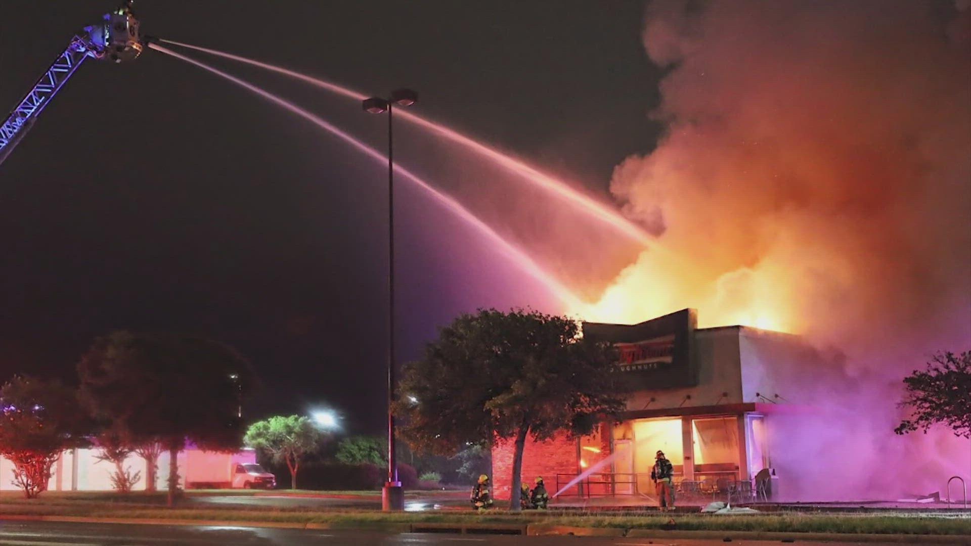 Brian Keith Davis is charged with arson. He's accused of setting his College Station doughnut shop on fire earlier this month.