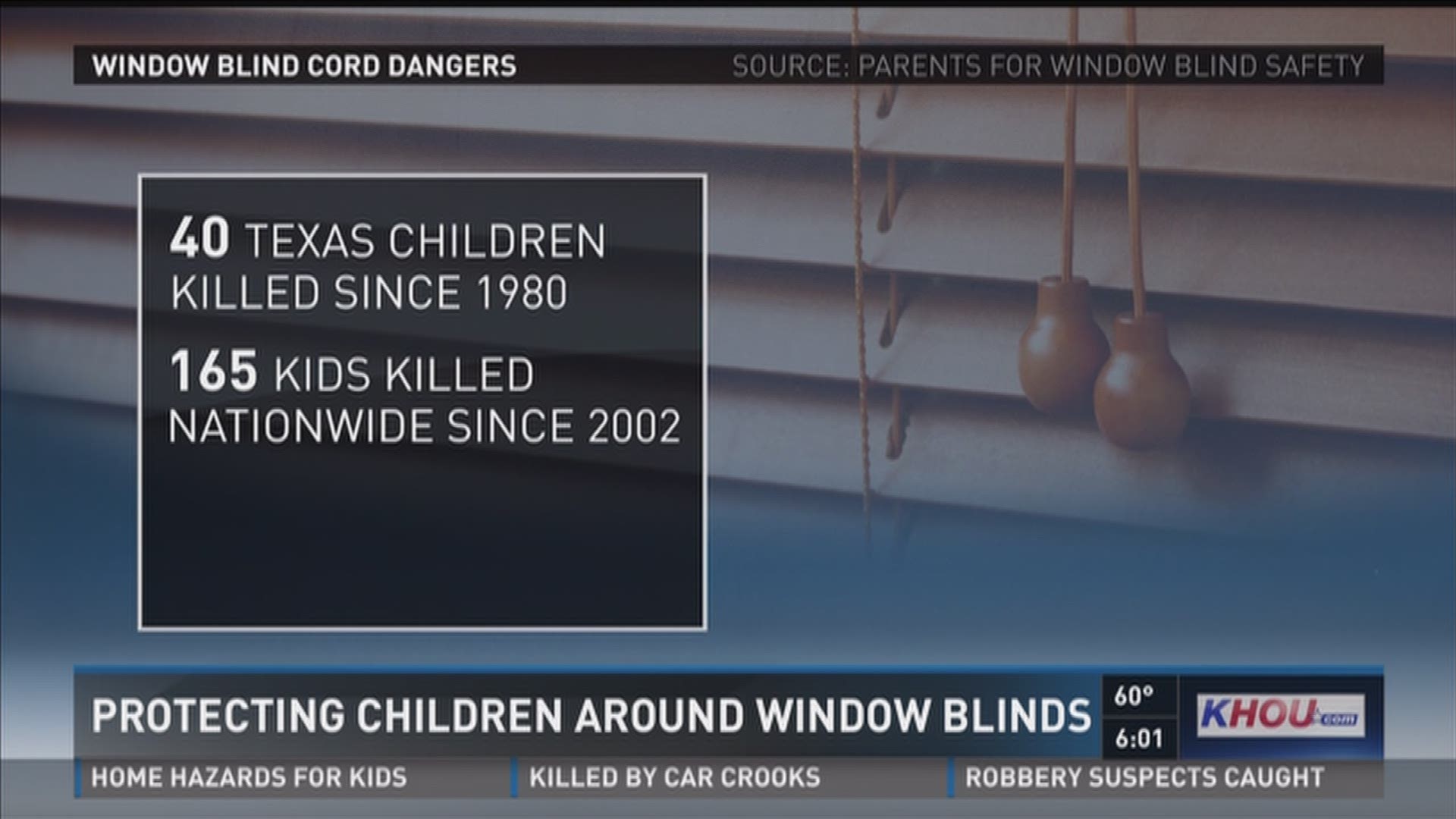 Girl found not breathing with window blind cord wrapped around neck
