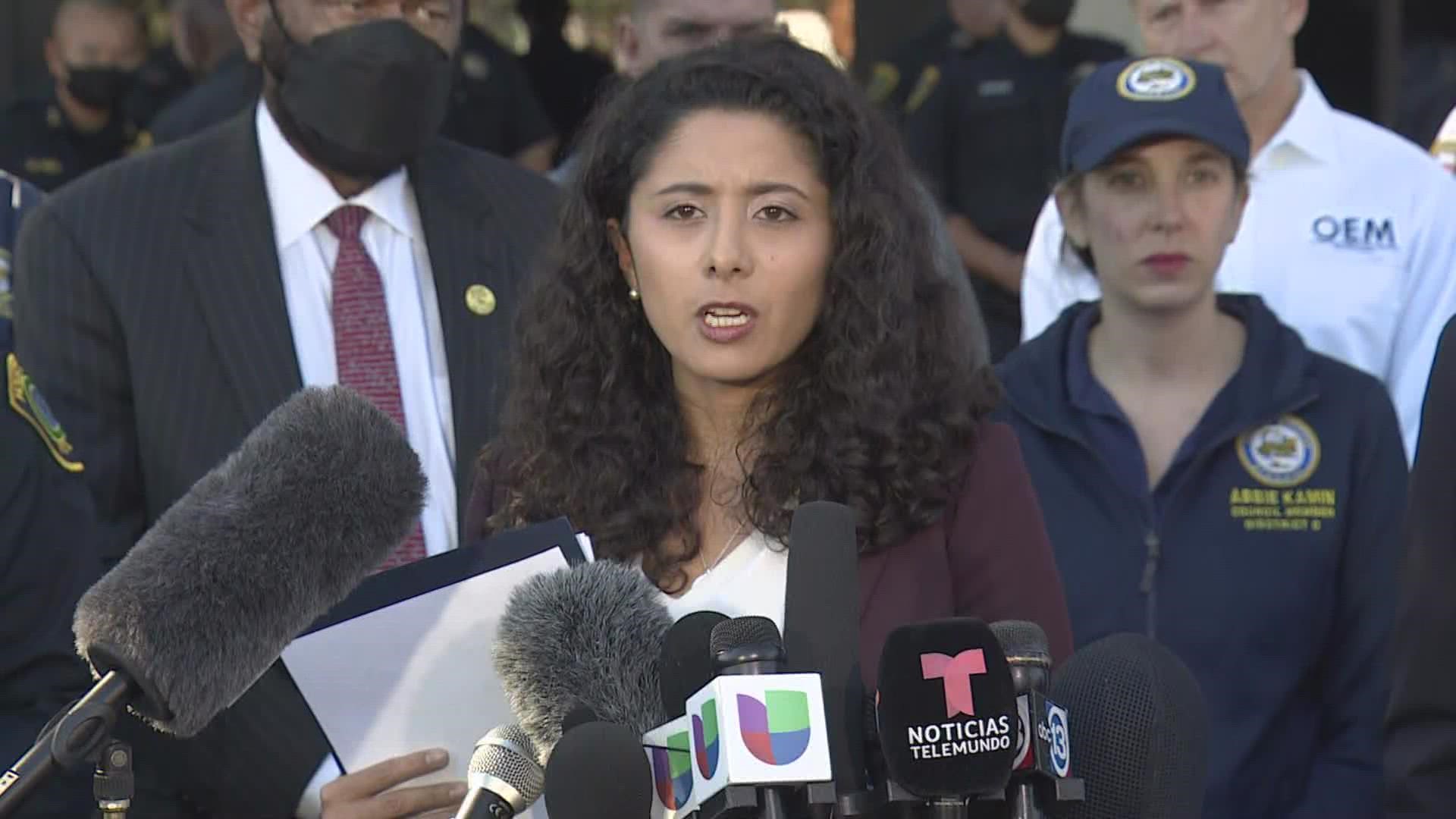 Harris County Judge Lina Hidalgo says she's calling for an independent investigation into the Astroworld Festival crowd surge incident that left eight dead.