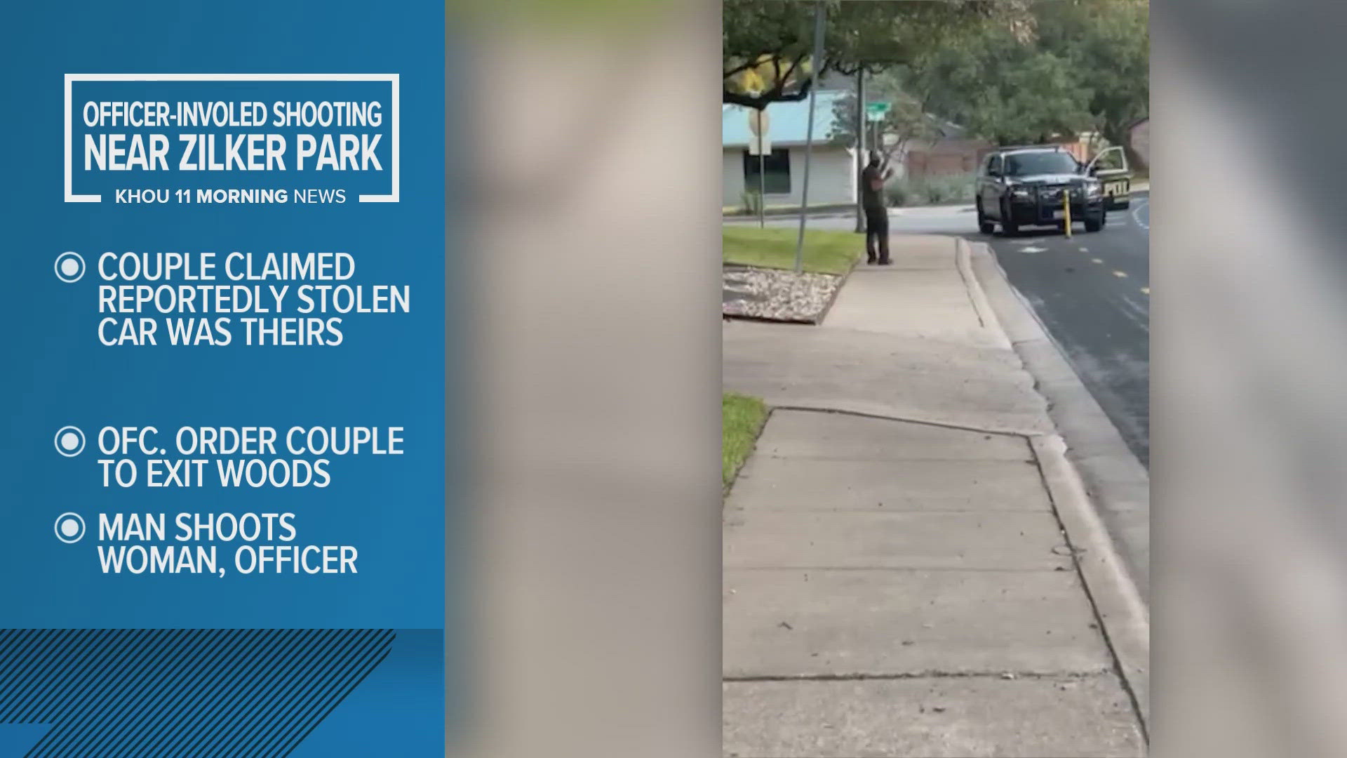 Texas police officer recovering after shooting near Zilker Park | khou.com