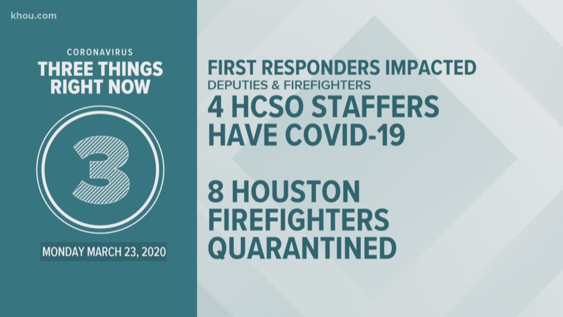#HTownRush has the latest updates on the COVID-19 outbreak.