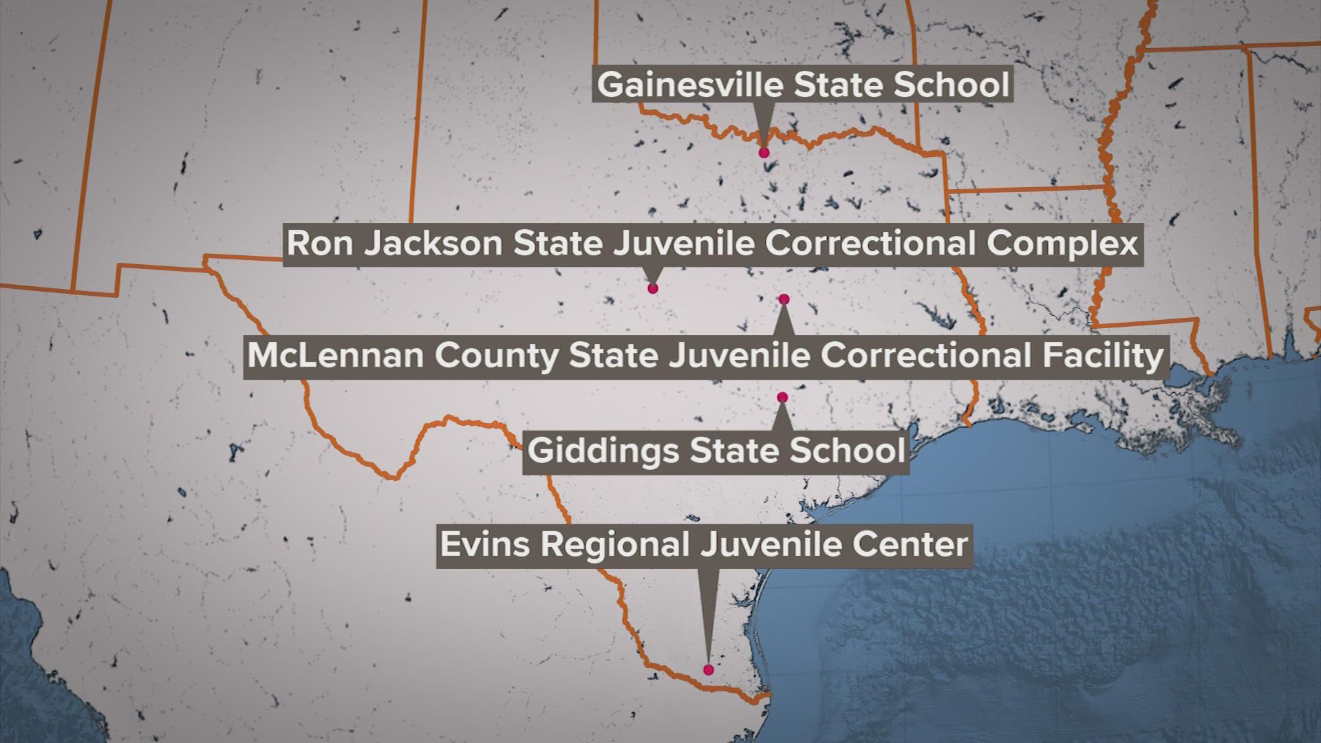 The Justice Department has launched a civil rights investigation into the conditions at five juvenile facilities in Texas.