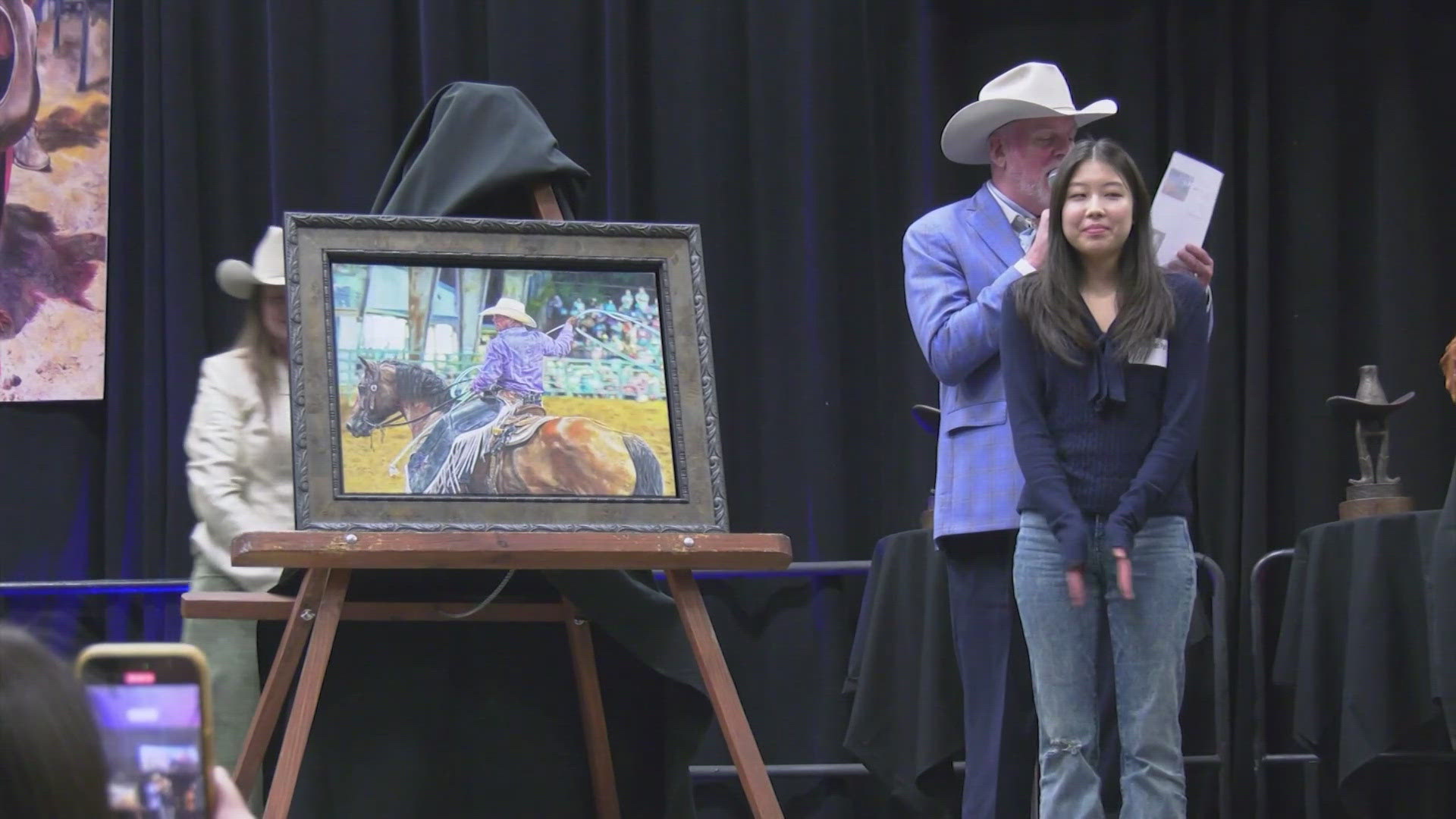 Houston Rodeo art: 90 students will put works of art up for auction ...