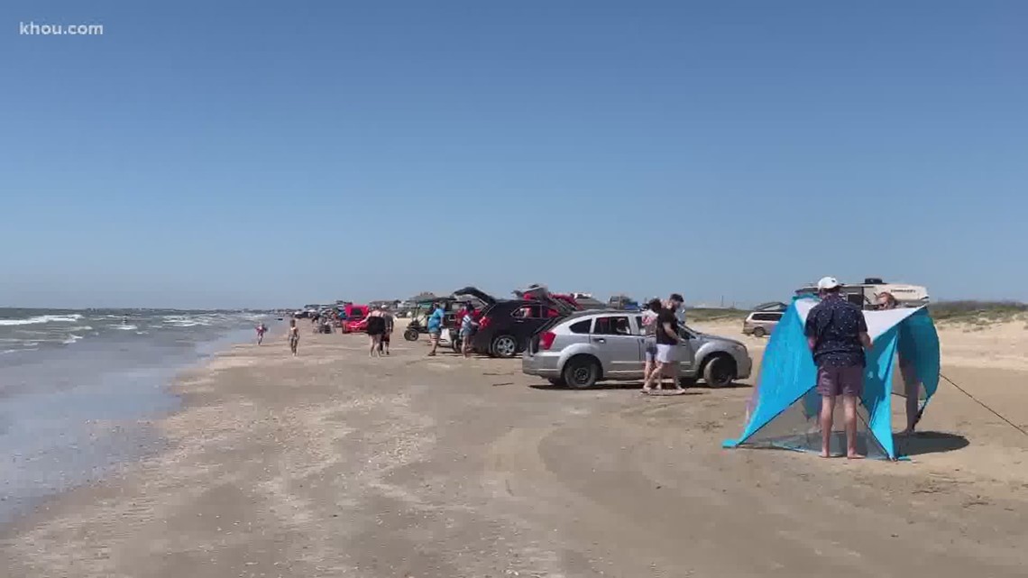 Galveston beach access points closed
