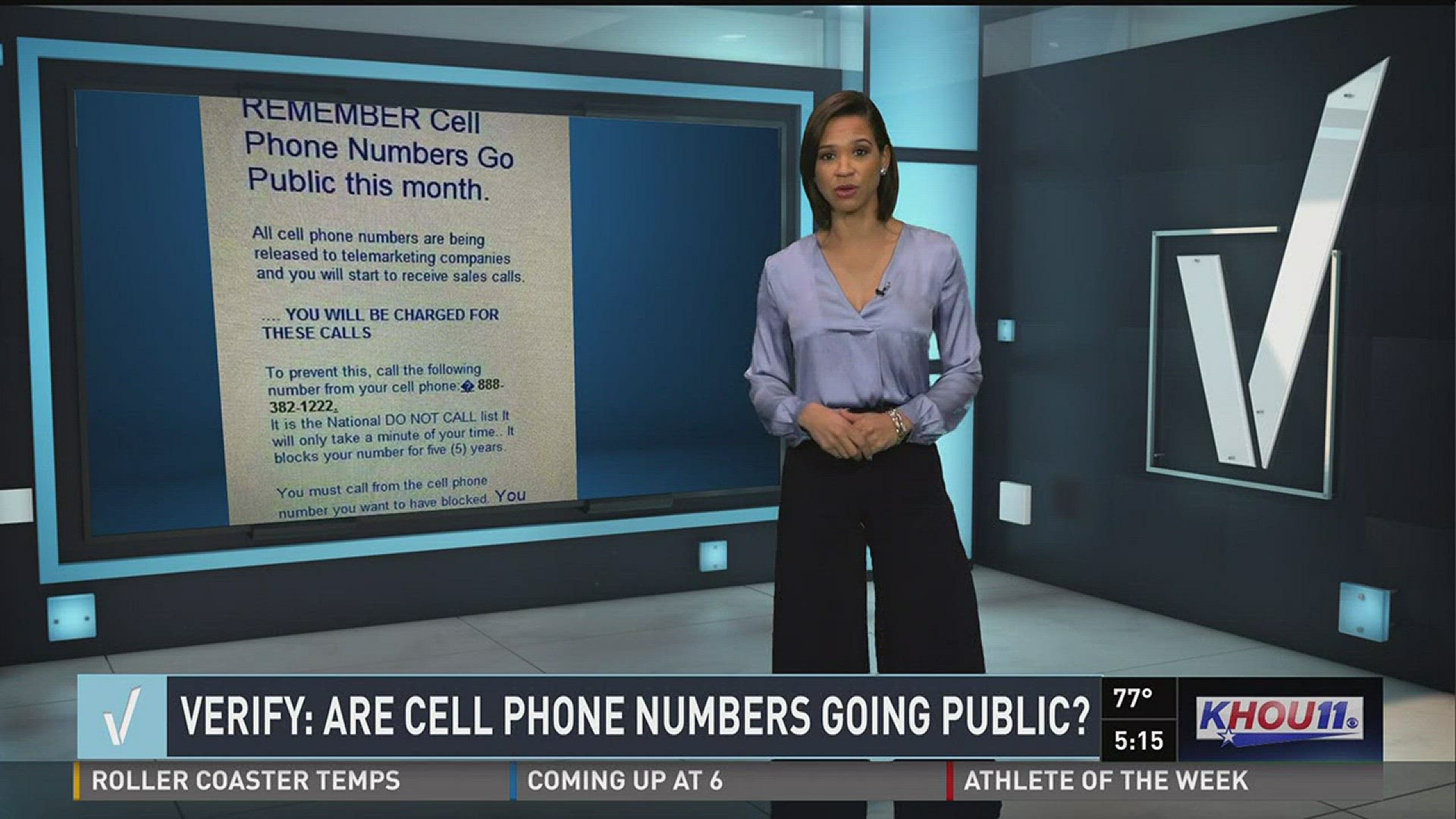 A KHOU 11 viewer emailed our Verify team about a viral Facebook post claiming cell phone numbers are going public this month. Is this claim true? You asked, we verified.