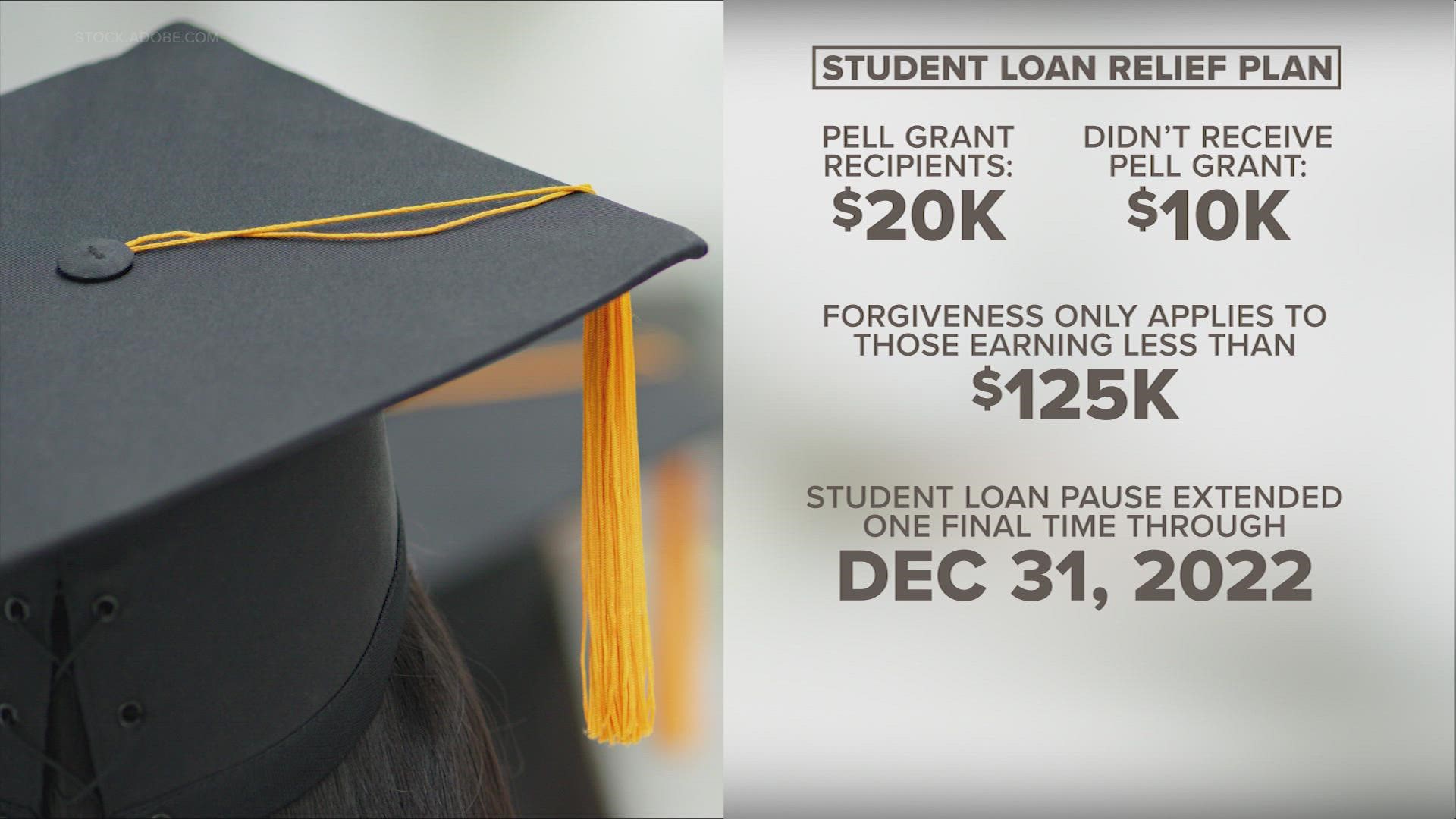 Student loan pause extension Biden announces plan