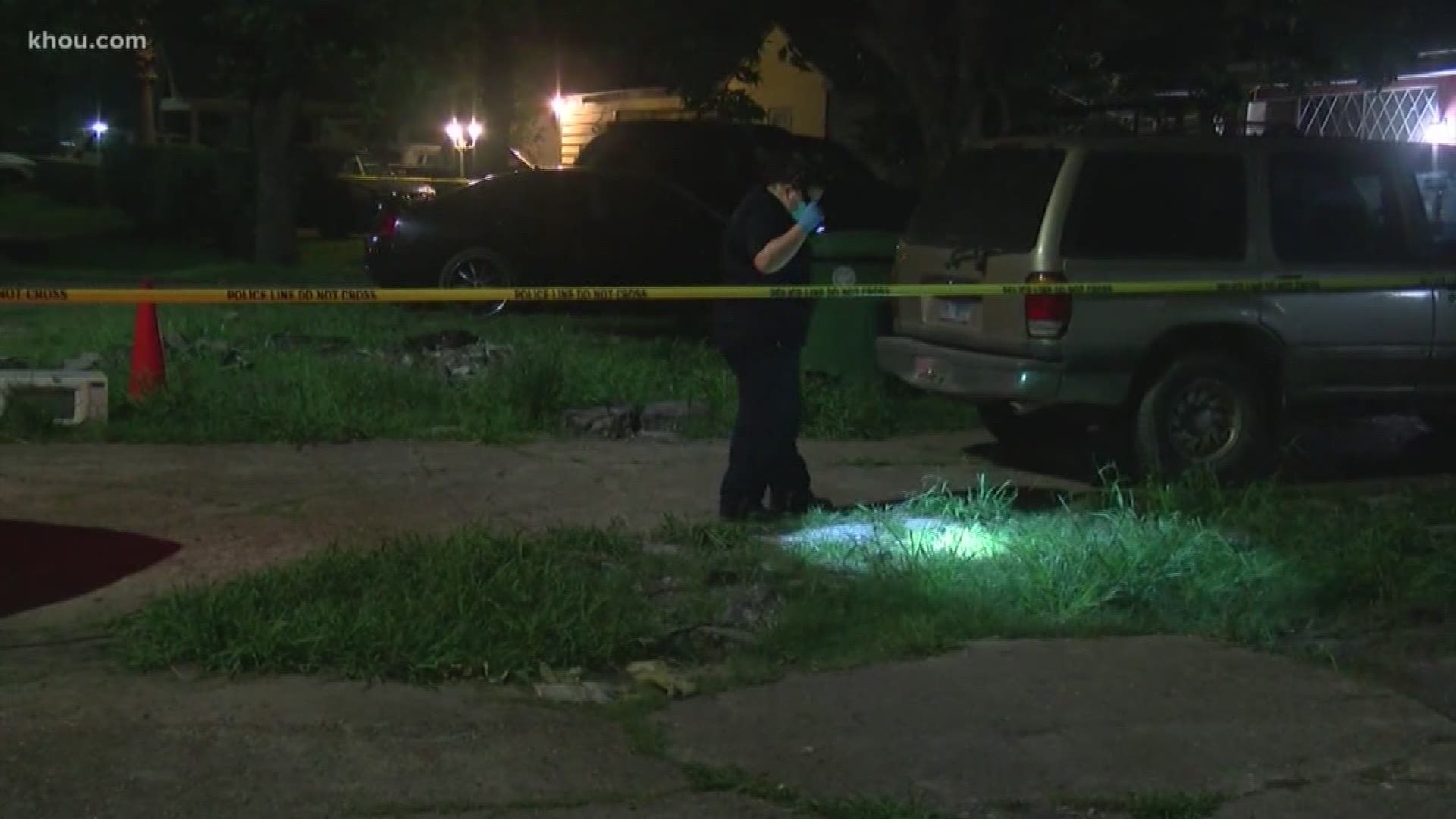 A homeowner fatally shot a 19-year-old man outside a home in east Houston late Tuesday, police said.