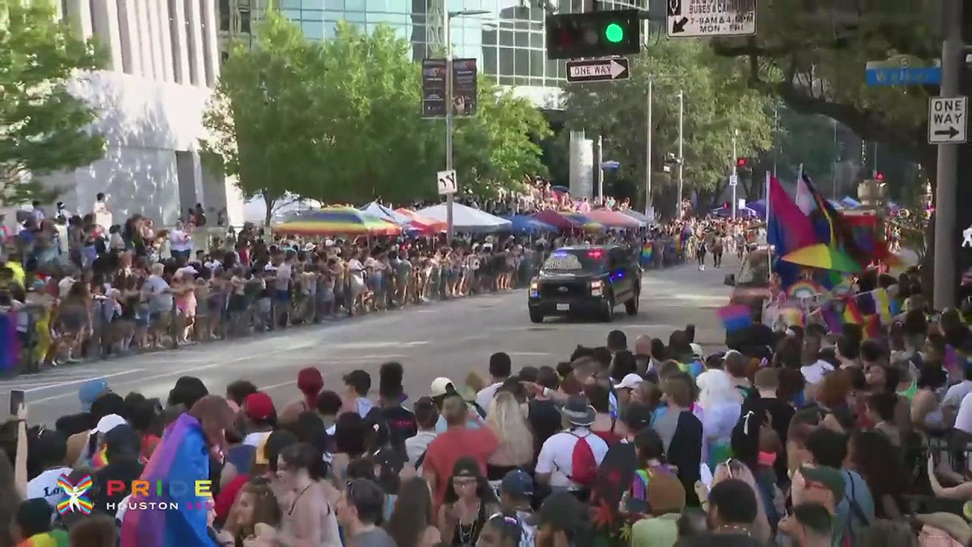 This is KHOU 11 coverage of the Pride Houston 365 parade, which took place on Saturday, June 25.
