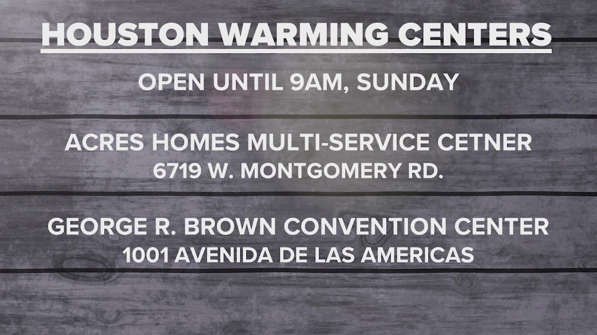 On Sunday, METRO will be available to drop people off at a location of their choice.