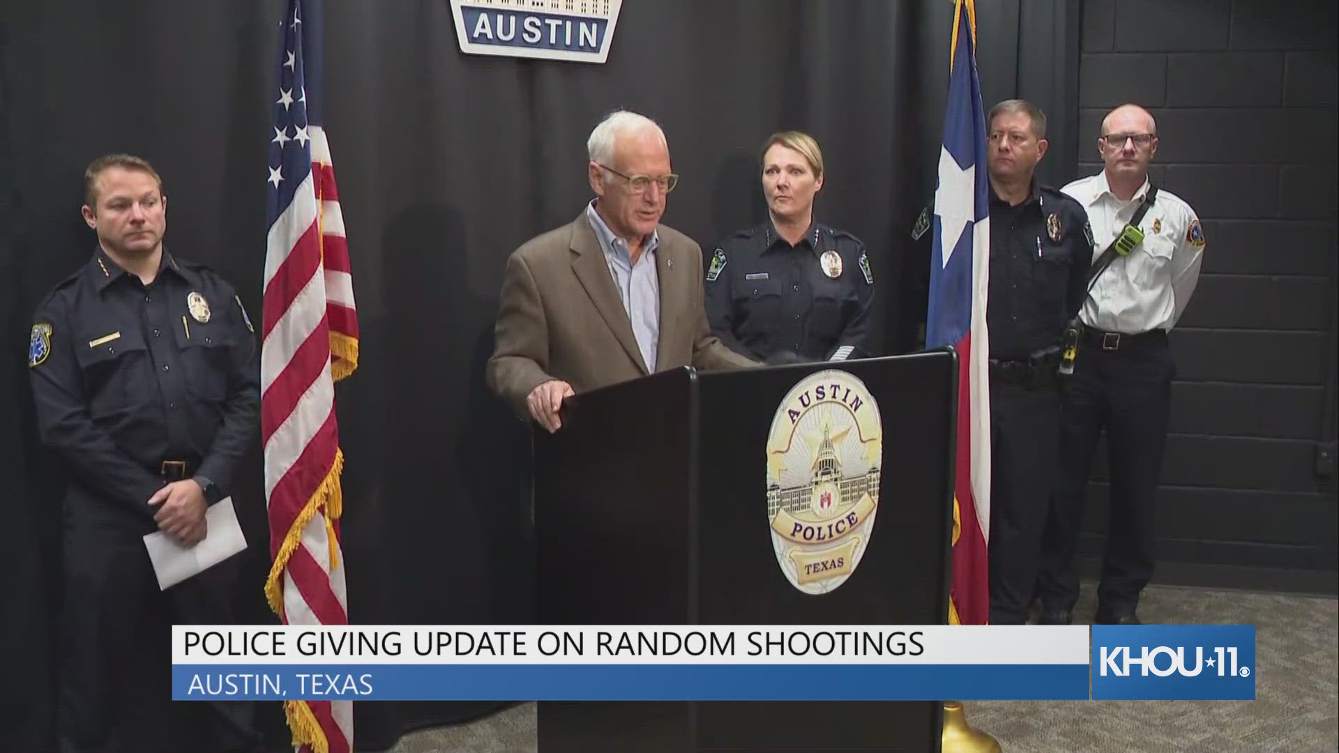 Austin police give update on 'random' shooting spree | khou.com